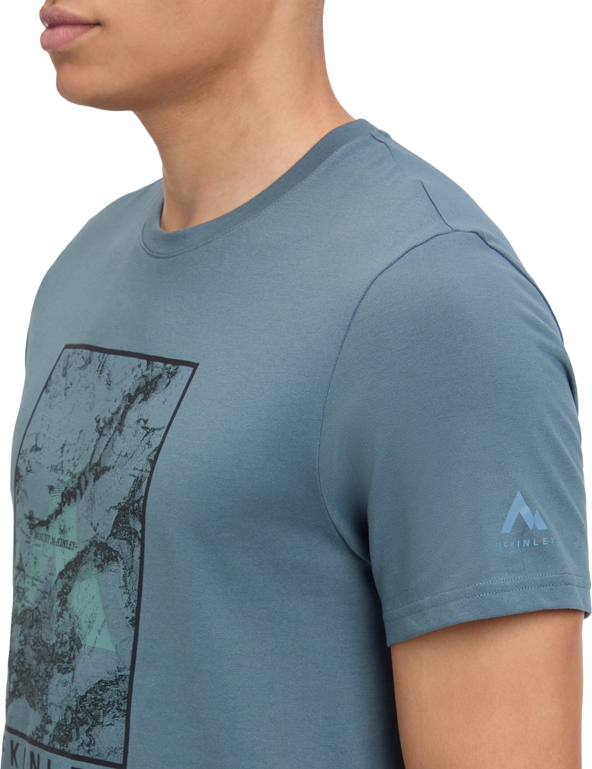 McKINLEY He.-T-Shirt Galla III M BLUE PETROL – Bild 2