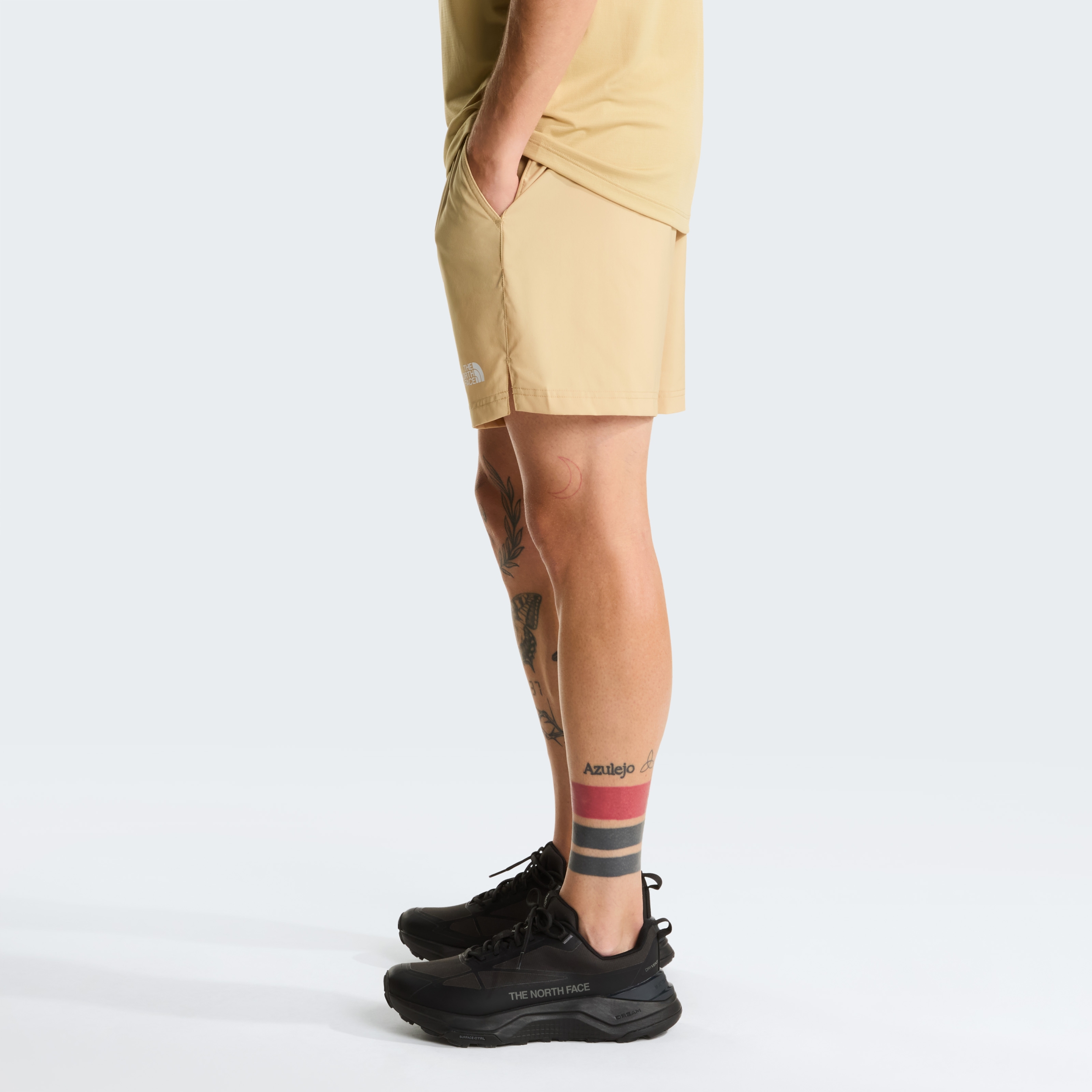 THE NORTH FACE M 24/7 5 SHORTS KHAKI STONE – Bild 5