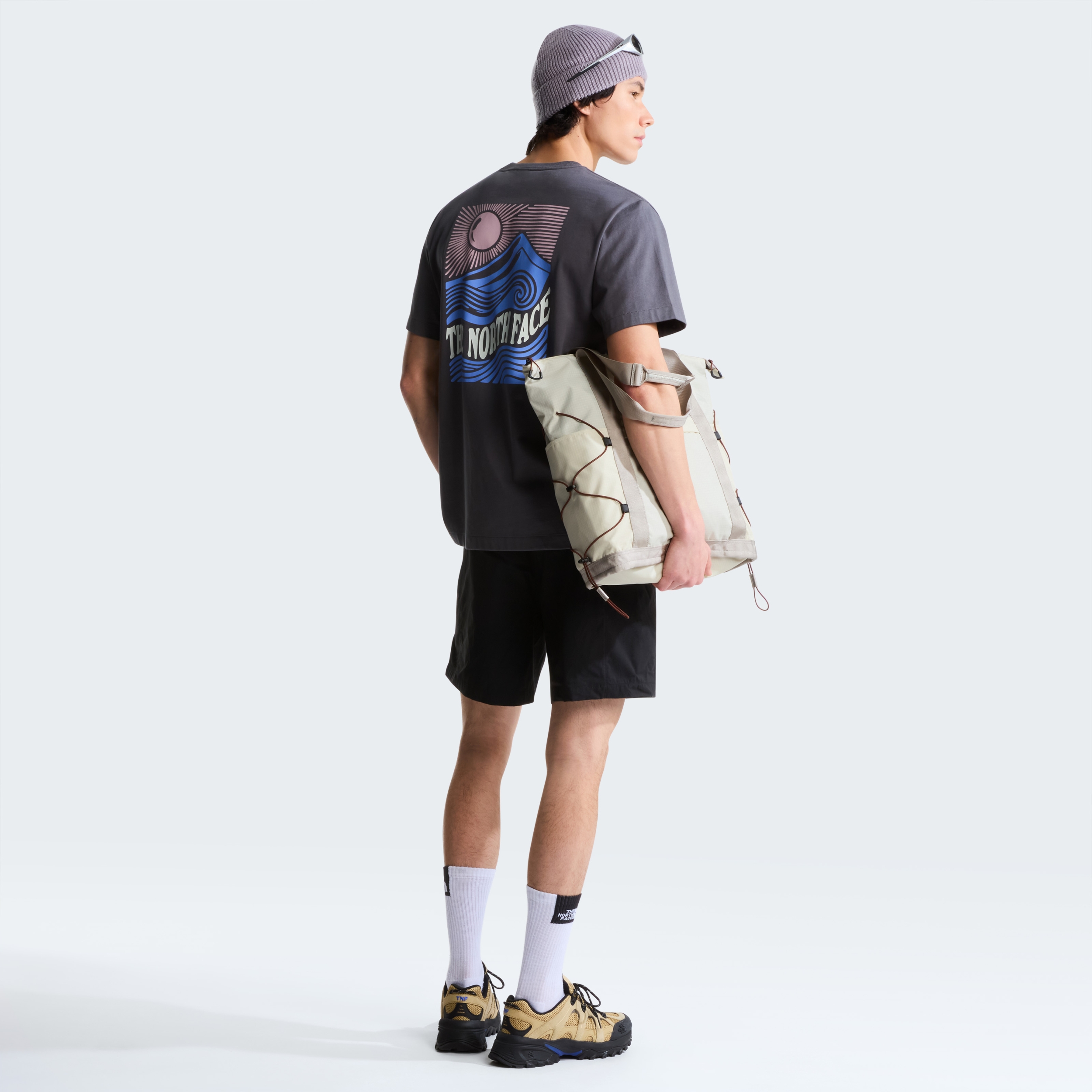 THE NORTH FACE M MOUNTAIN ESCAPE RELAXED SHORT SLEEVE T ANTHRACITE GREY – Bild 5