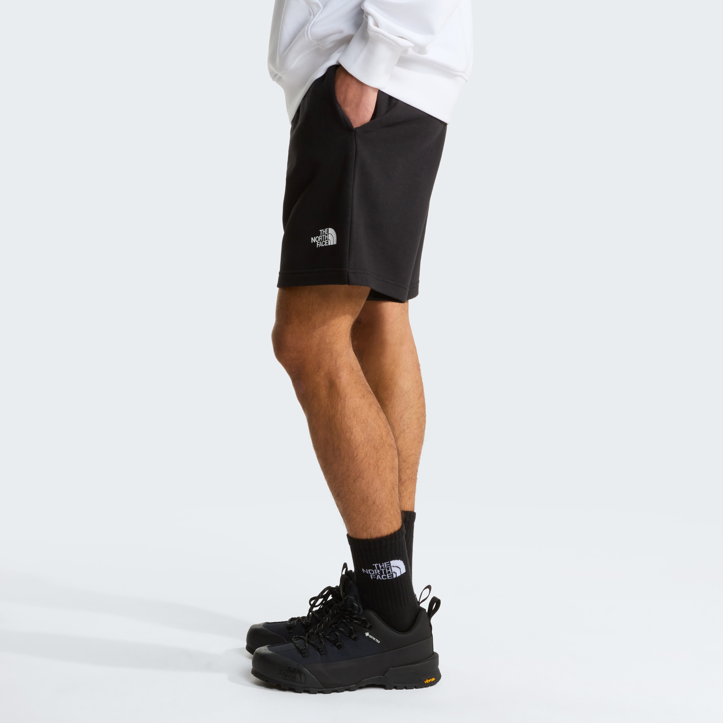 THE NORTH FACE M SIMPLE DOME LIGHT REGULAR SHORTS TNF BLACK – Bild 5