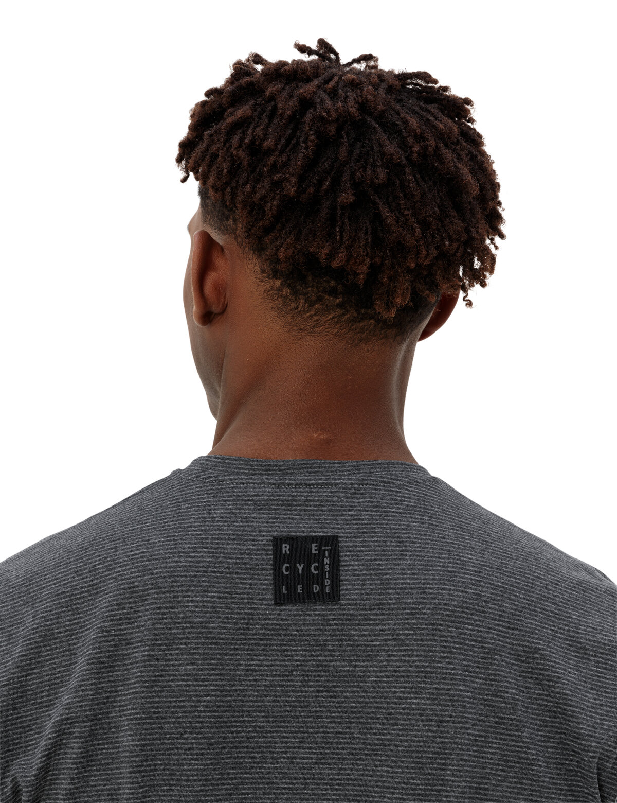 VAUDE Me Mineo Striped T-Shirt II PHANTOM BLACK – Bild 6