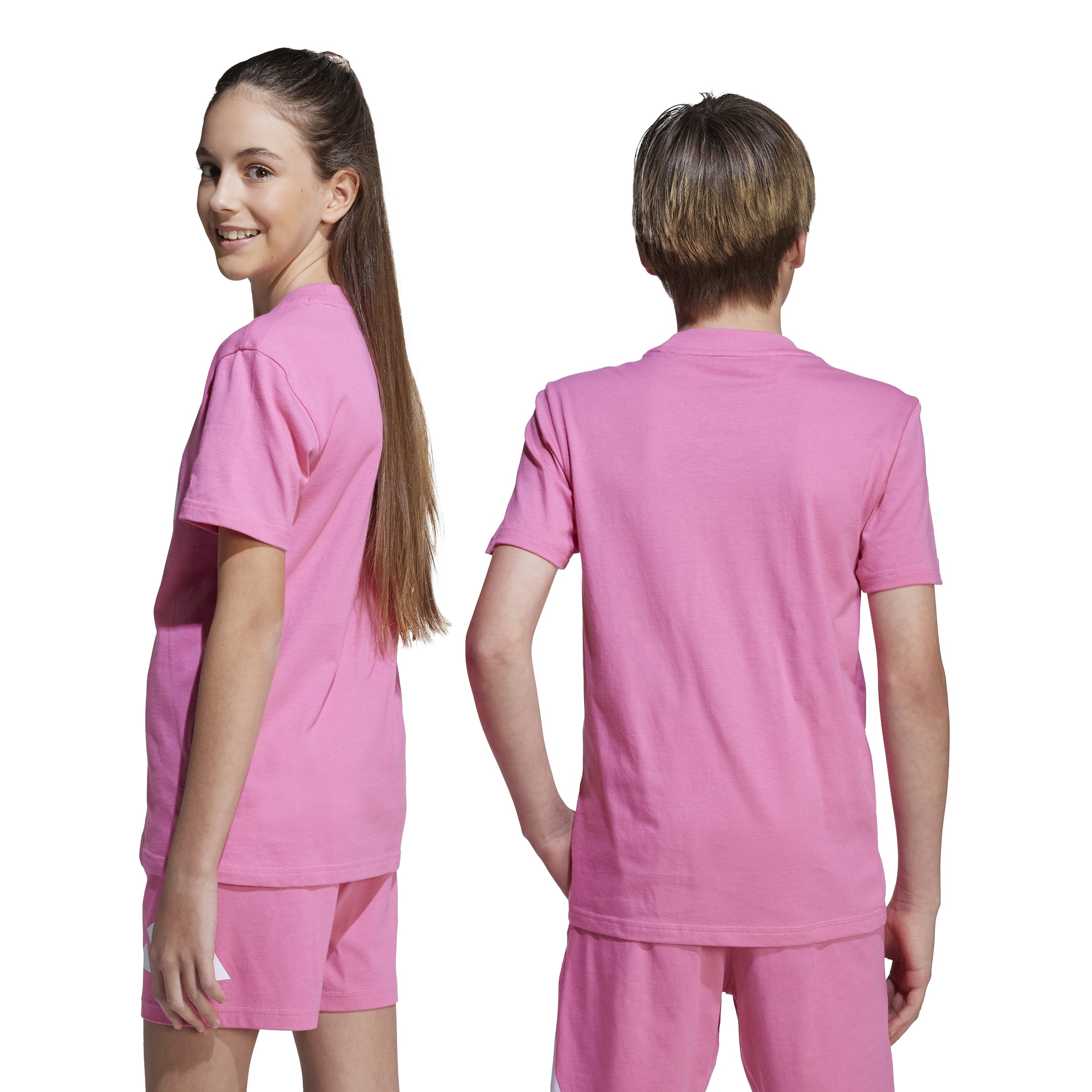 ADIDAS J BL TEE 160 PNKFUS/CLPINK/WHITE – Bild 7