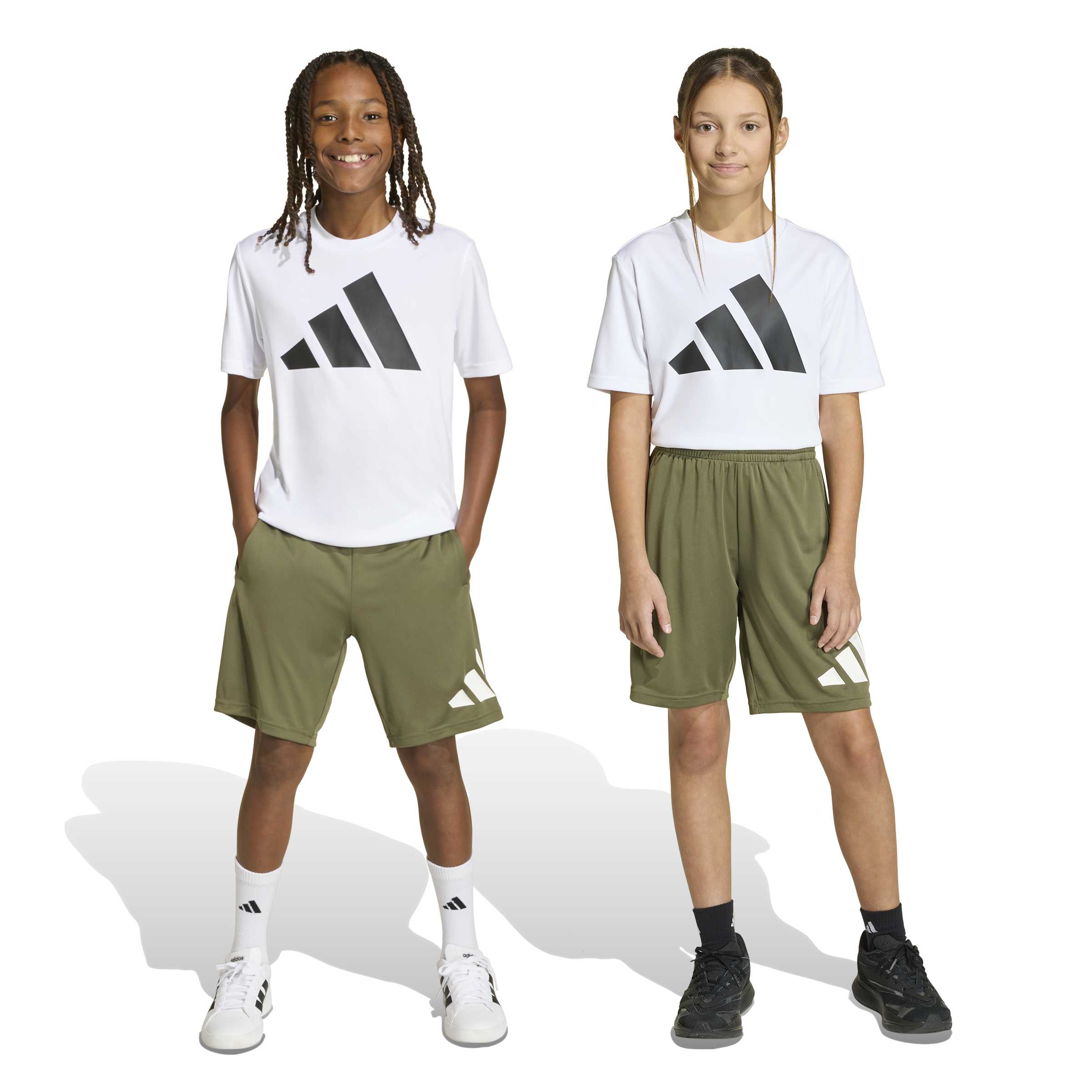 ADIDAS J TR-ES BL SH OLISTR/WHITE – Bild 8