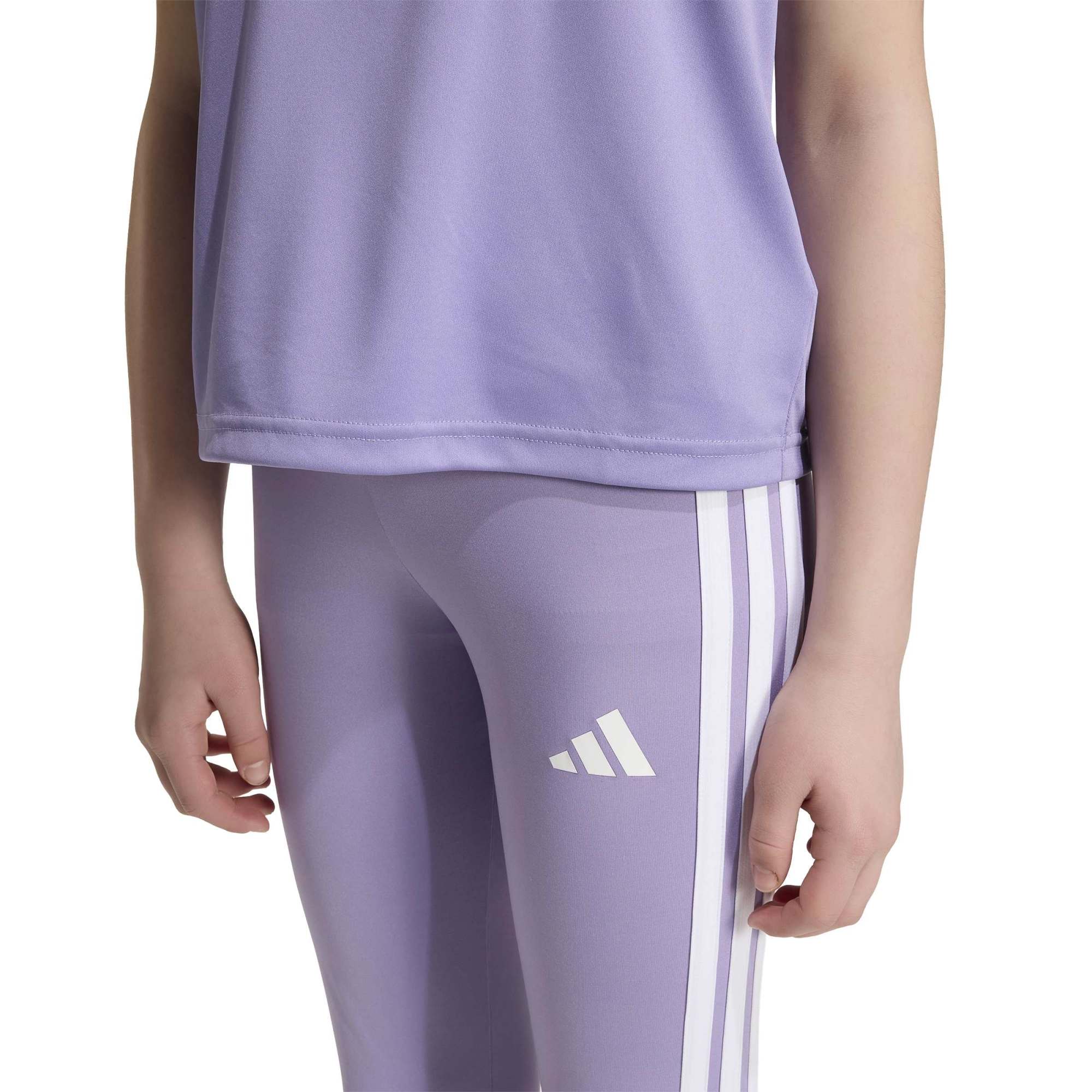 ADIDAS JG TR-ES 3S LEG MAGLIL/WHITE – Bild 5