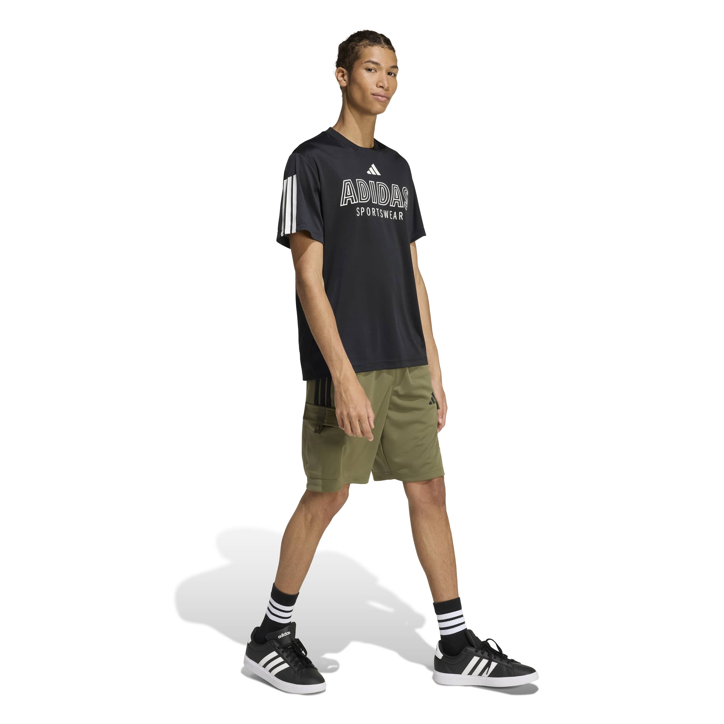 ADIDAS M TIRO CAR SHO OLISTR/BLACK – Bild 4