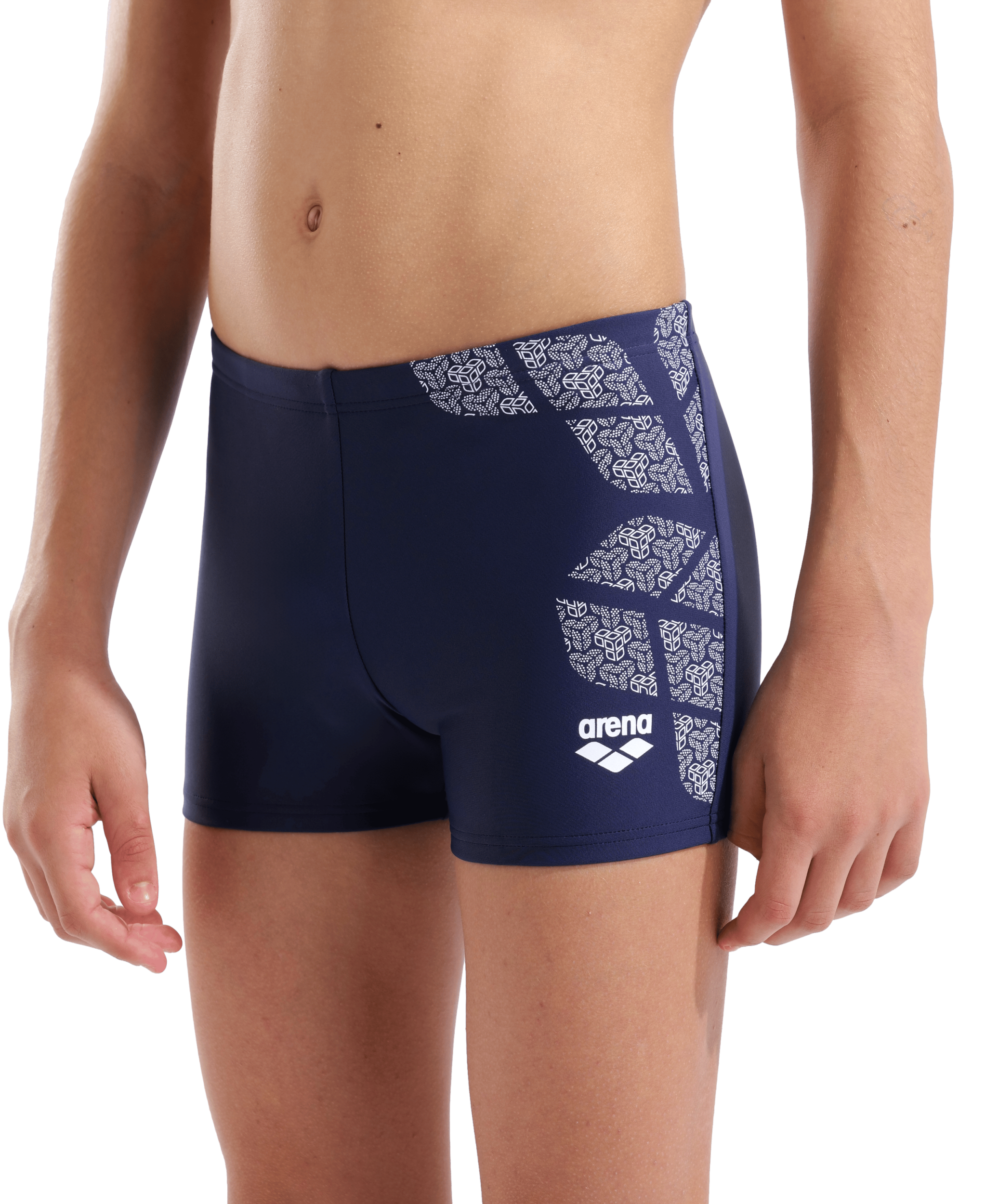 ARENA B ARENA KIKKO SWIM SHORT NAVY-WHITE – Bild 3