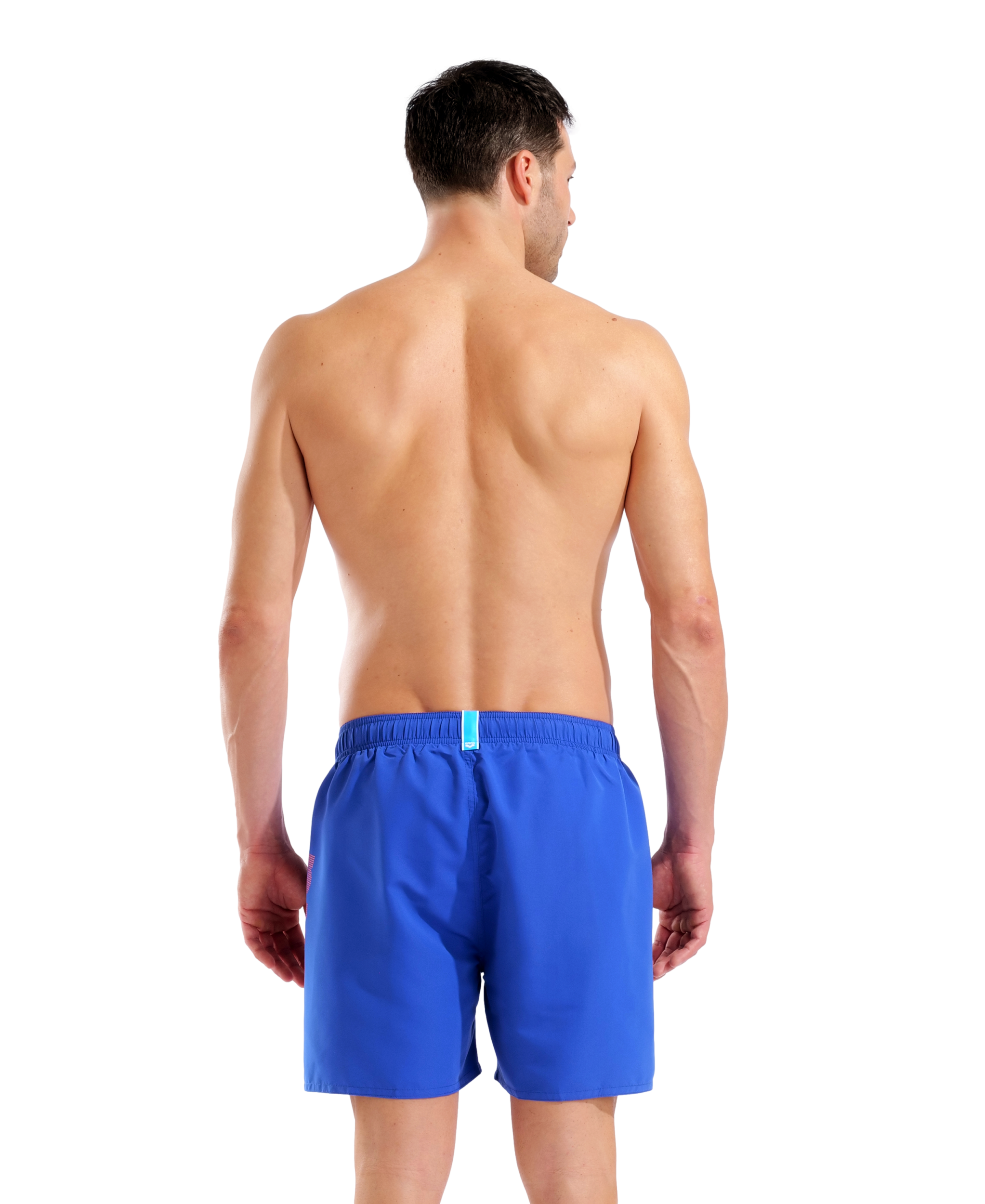ARENA FUNDAMENTALS ARENA LOGO BOXER NEON BLUE-TEAM ORANGE