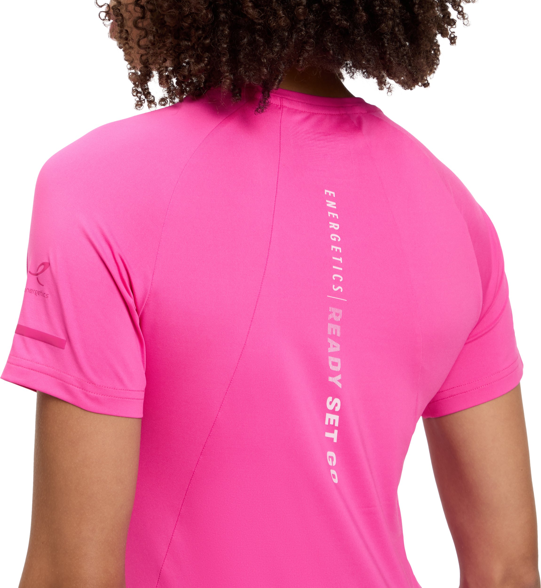 ENERGETICS Da.-T-Shirt Giade II SS W PINK DARK/PINK LIGHT – Bild 2