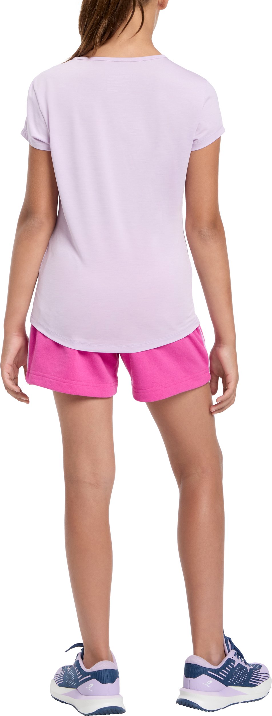ENERGETICS Mä.-T-Shirt Gaminel 2 jrs MELANGE/LILAC/LILAC – Bild 2