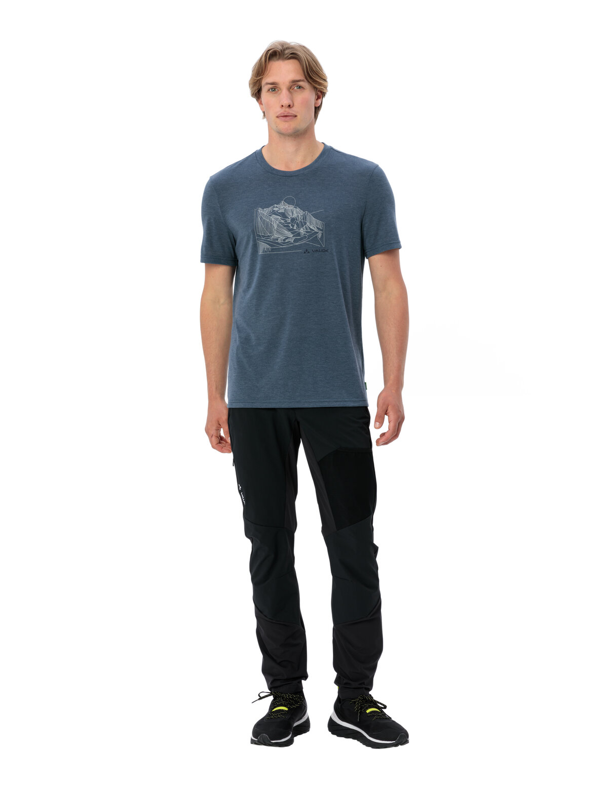 VAUDE Me Tekoa T-Shirt III DARK SEA/DARK SEA – Bild 7