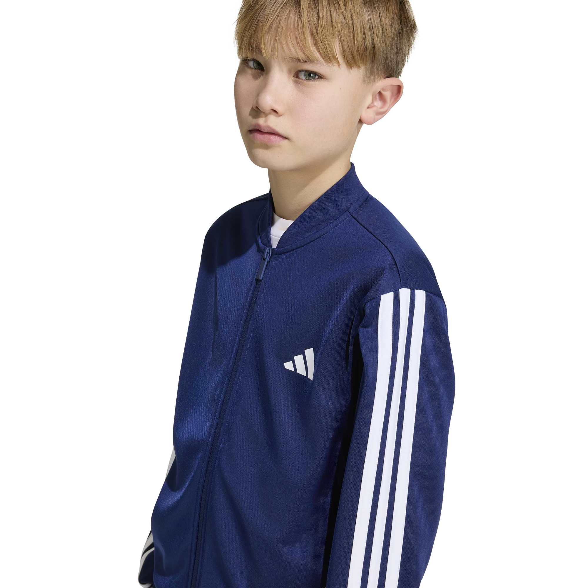 ADIDAS J 3S FZ TR TT DKBLUE/WHITE – Bild 5