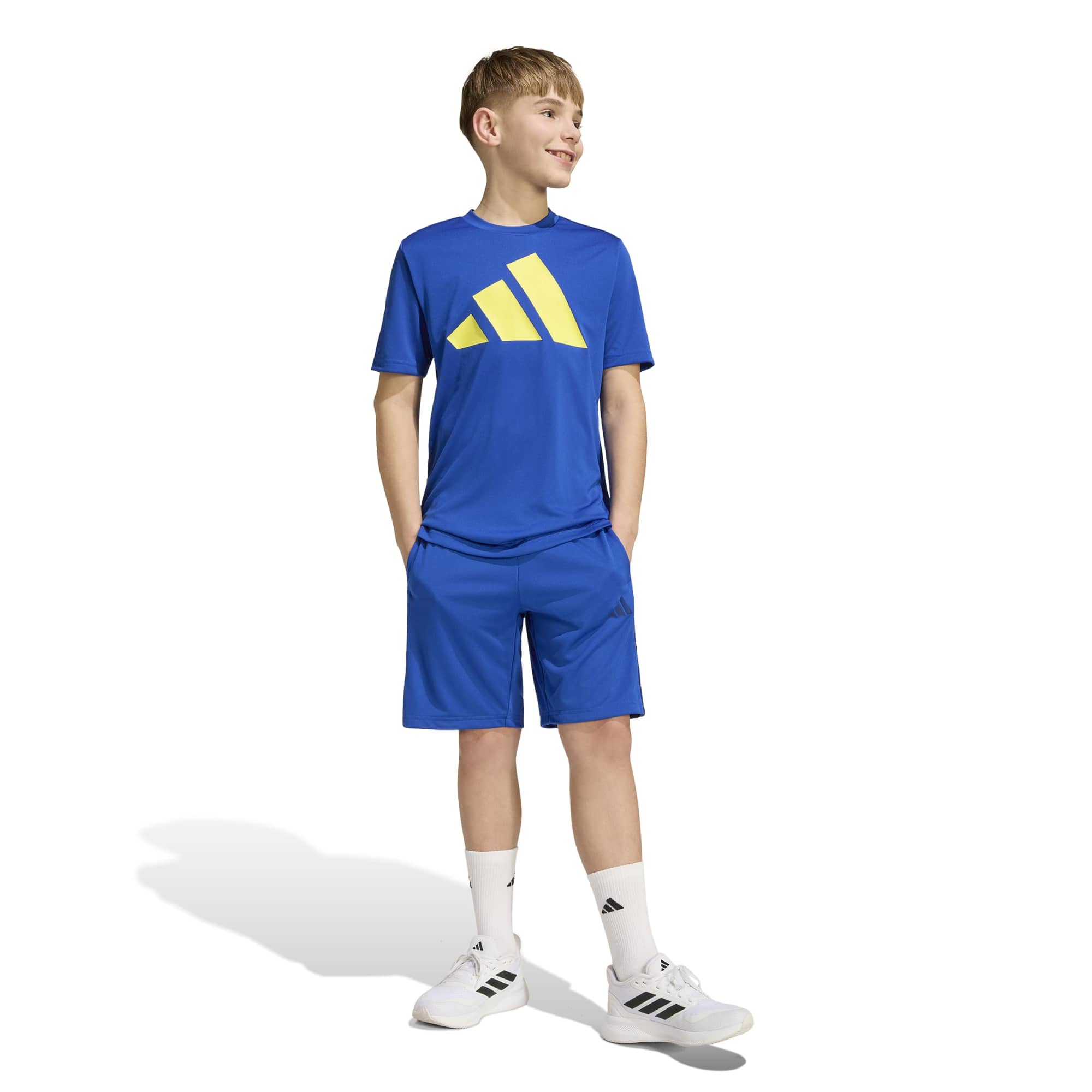 ADIDAS J TR-ES 3S SH ROYBLU/DKBLUE – Bild 4