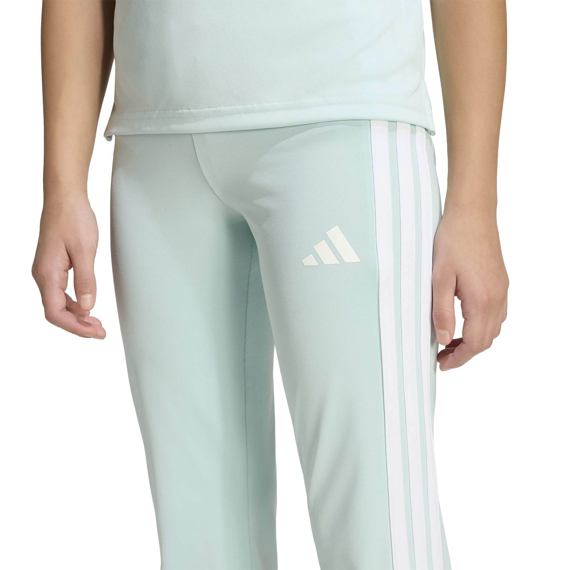 ADIDAS JG TR-ES 3S FL HALMIN/WHITE – Bild 5