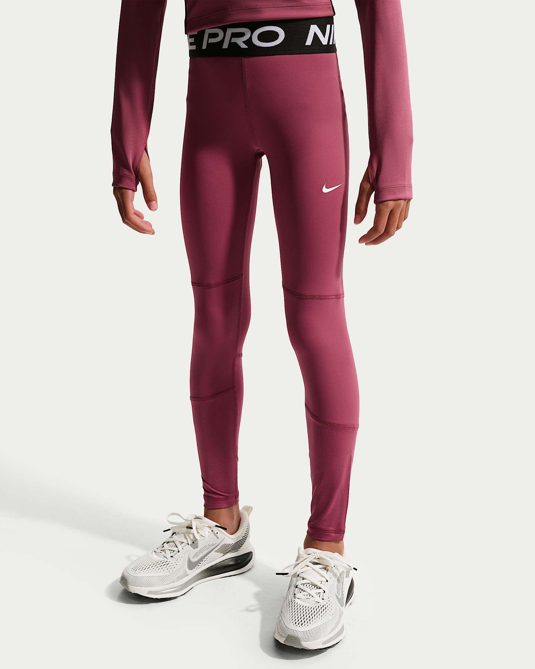 NIKE G NP DF TIGHT OP PINK SMOKE/WHITE – Bild 2