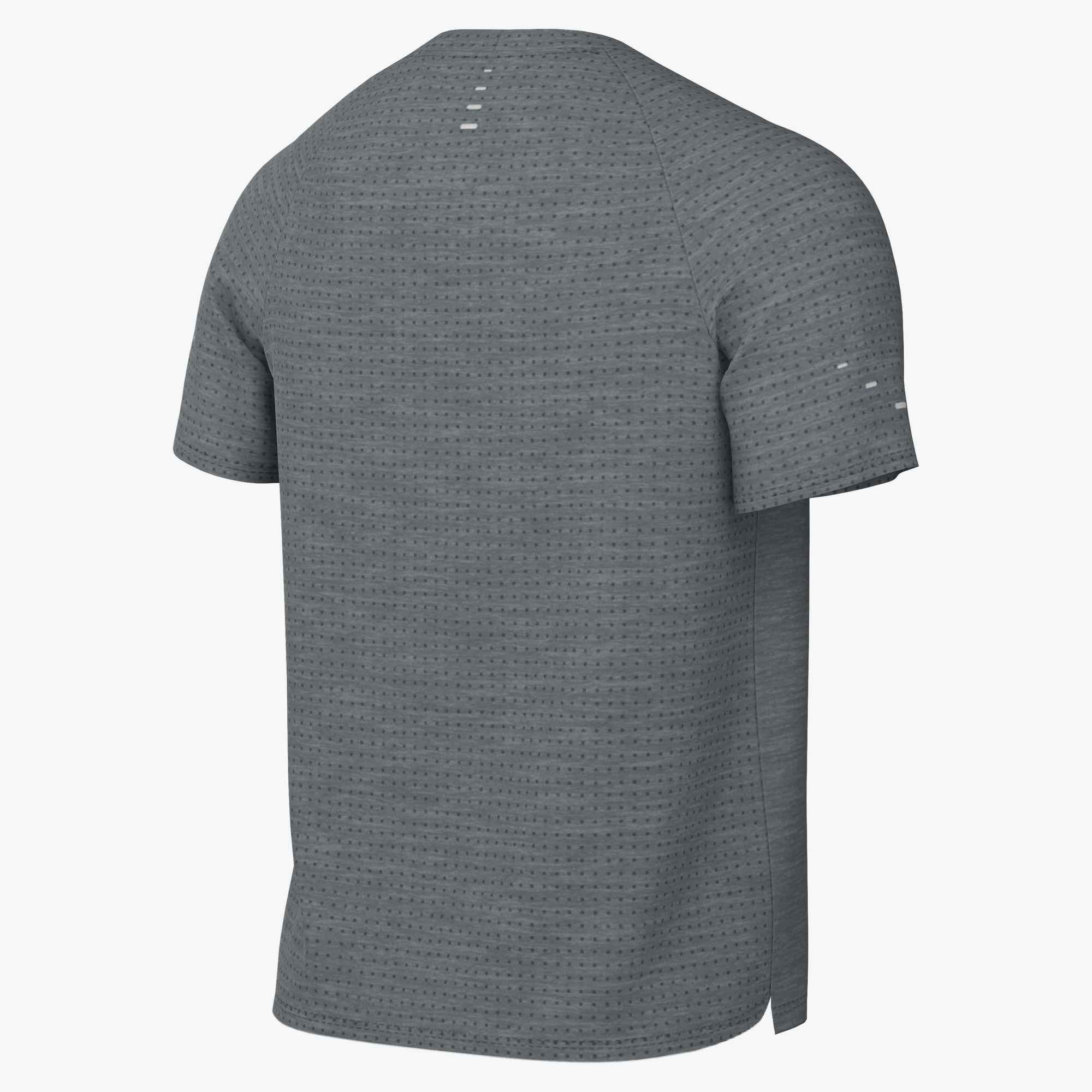 NIKE M NK DFADV STRIDE SS TOP SMOKE GREY/HTR/REFLECTIVE SILV – Bild 5