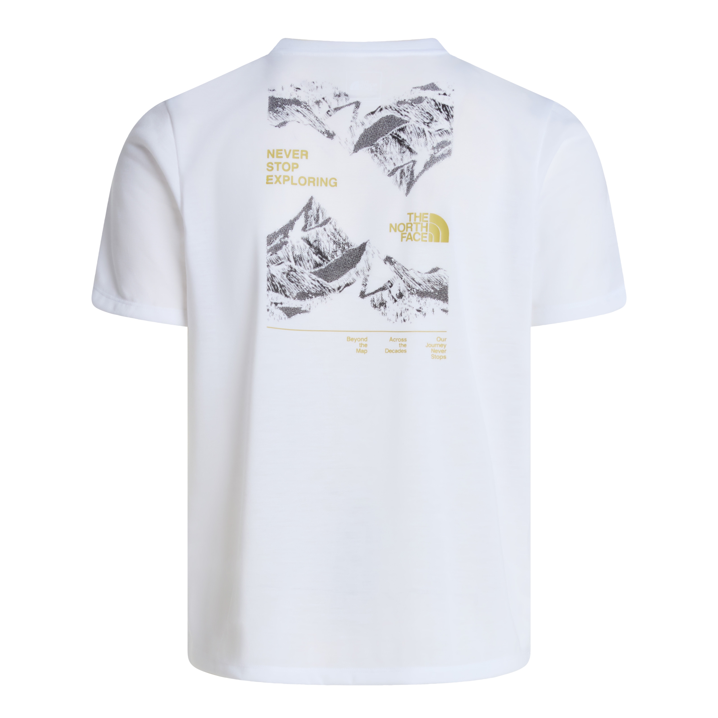 THE NORTH FACE M FOUNDATION MOUNT SS TEE TNF WHITE – Bild 2