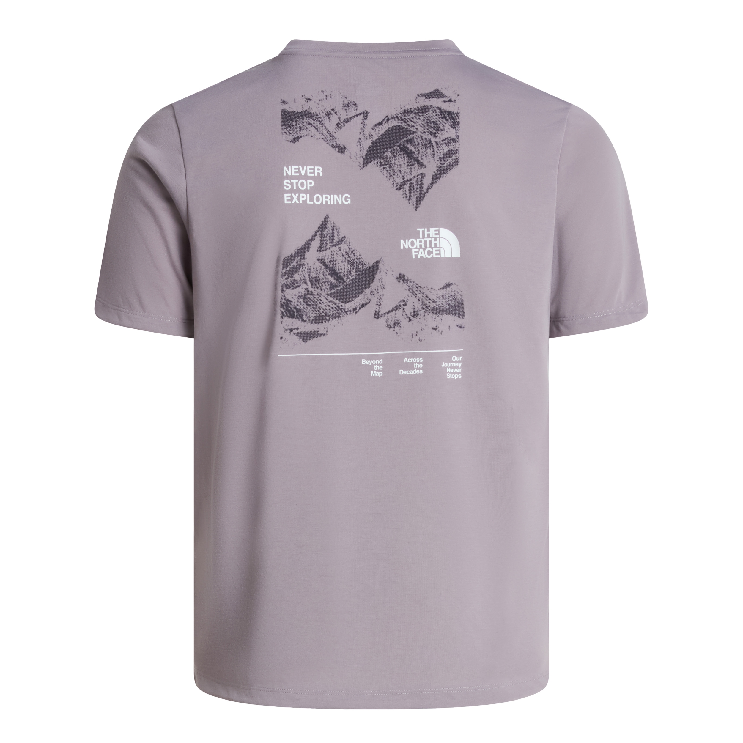 THE NORTH FACE M FOUNDATION MOUNT SS TEE TRANSCENDENT GREY – Bild 2