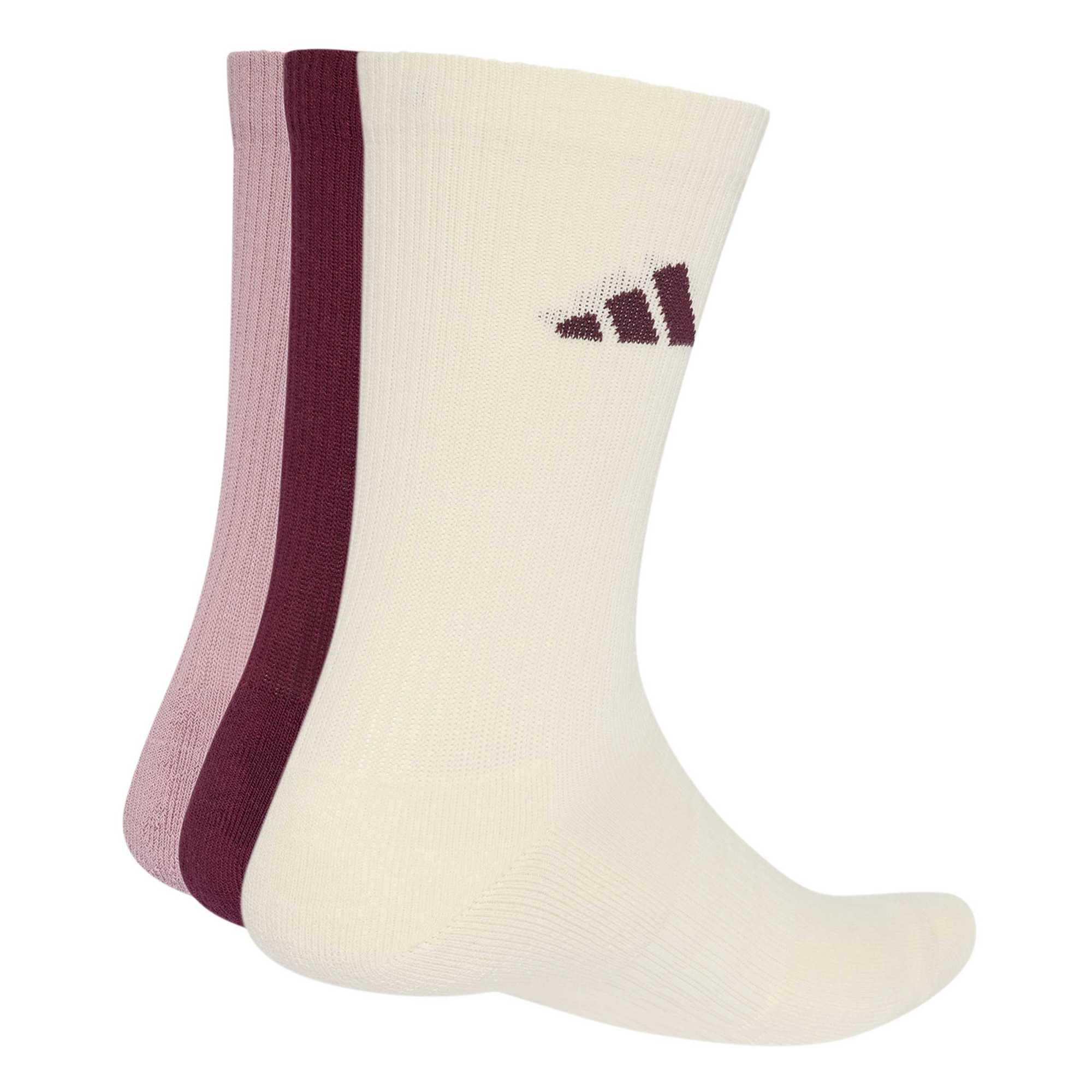 ADIDAS C ESS CRW 3P MAROON/IVORY/MAGMAU/W – Bild 2