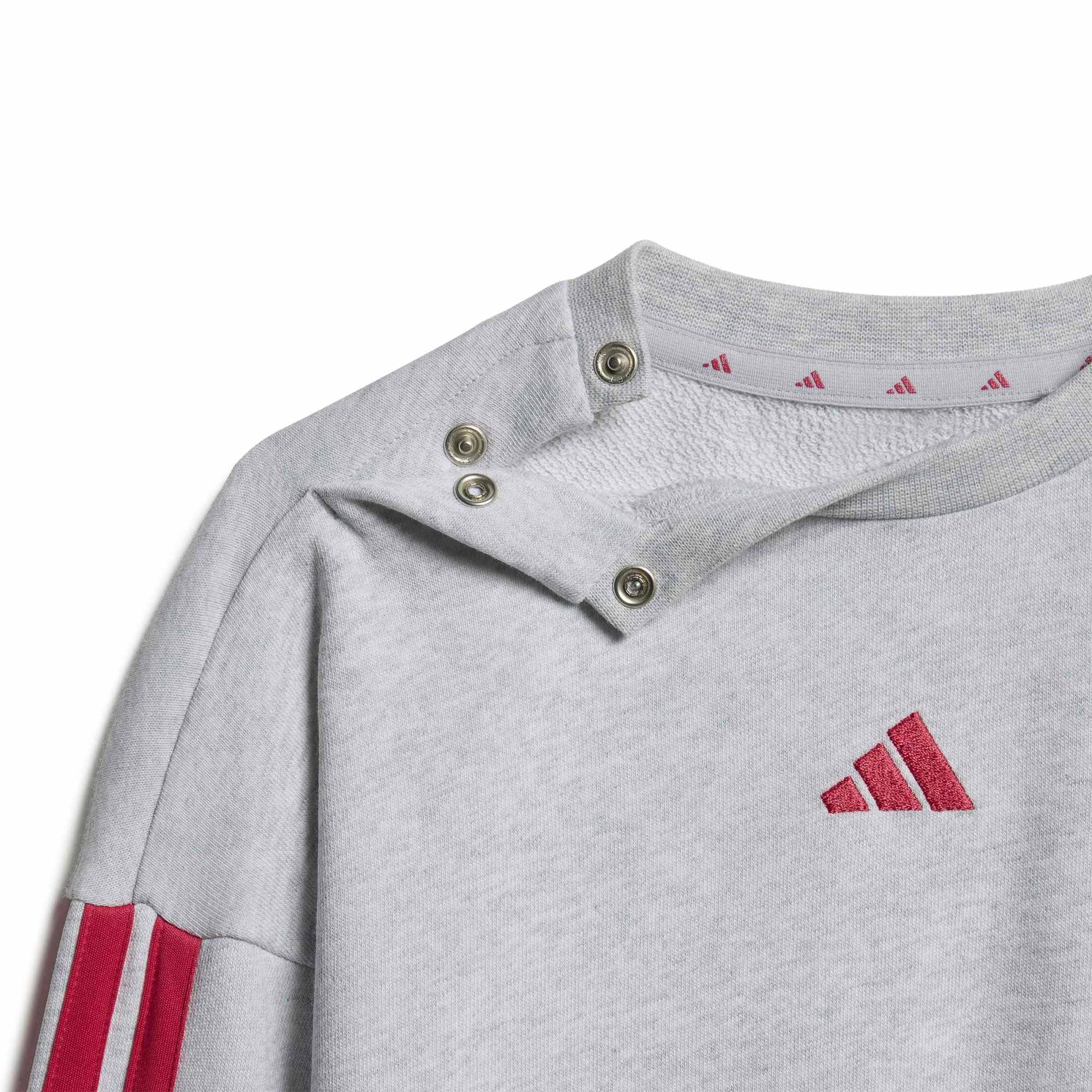 ADIDAS I 3S FT JOG 240 LGREYH/POWPNK – Bild 3