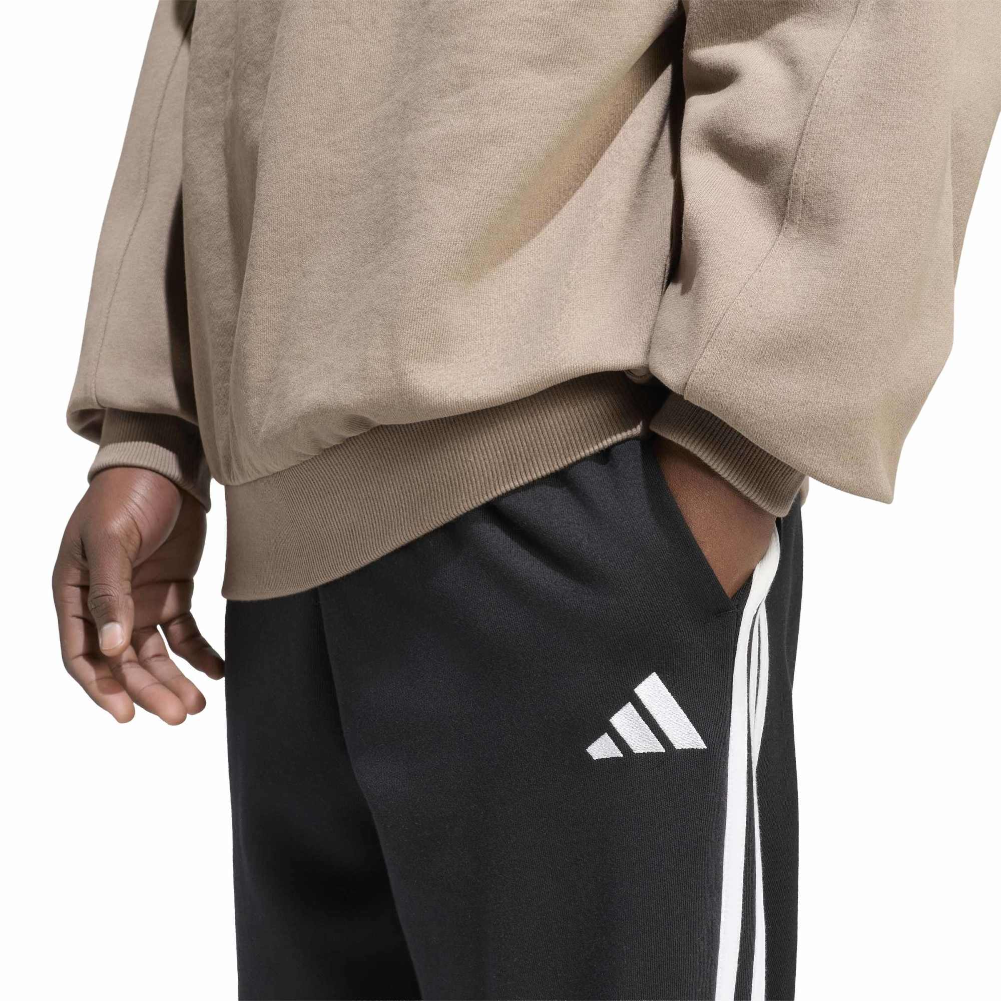 ADIDAS M 3S FT TC PT BLACK/WHITE – Bild 5
