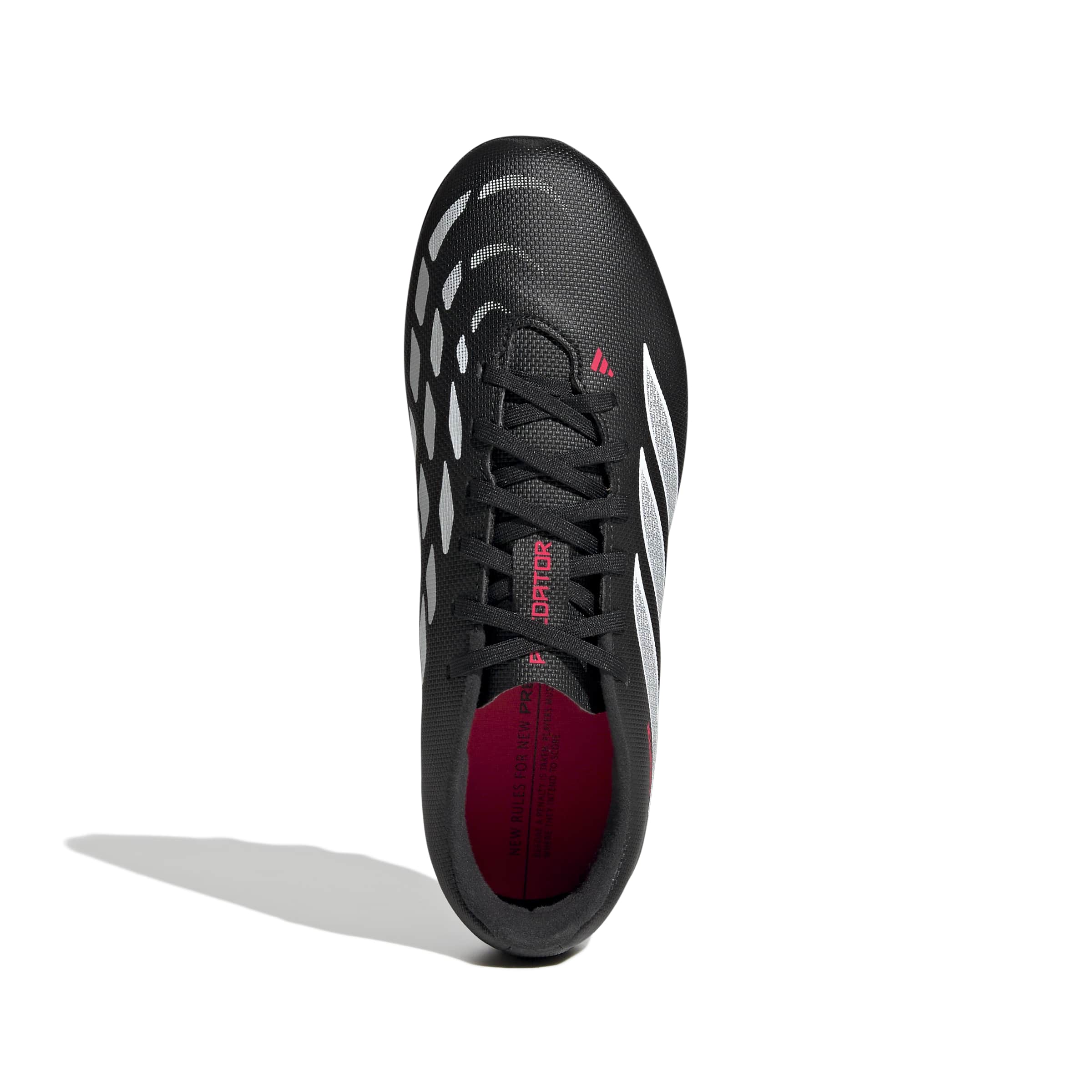 ADIDAS PREDATOR CLUB FG/MG J CBLACK/FTWWHT/LUCRED – Bild 2