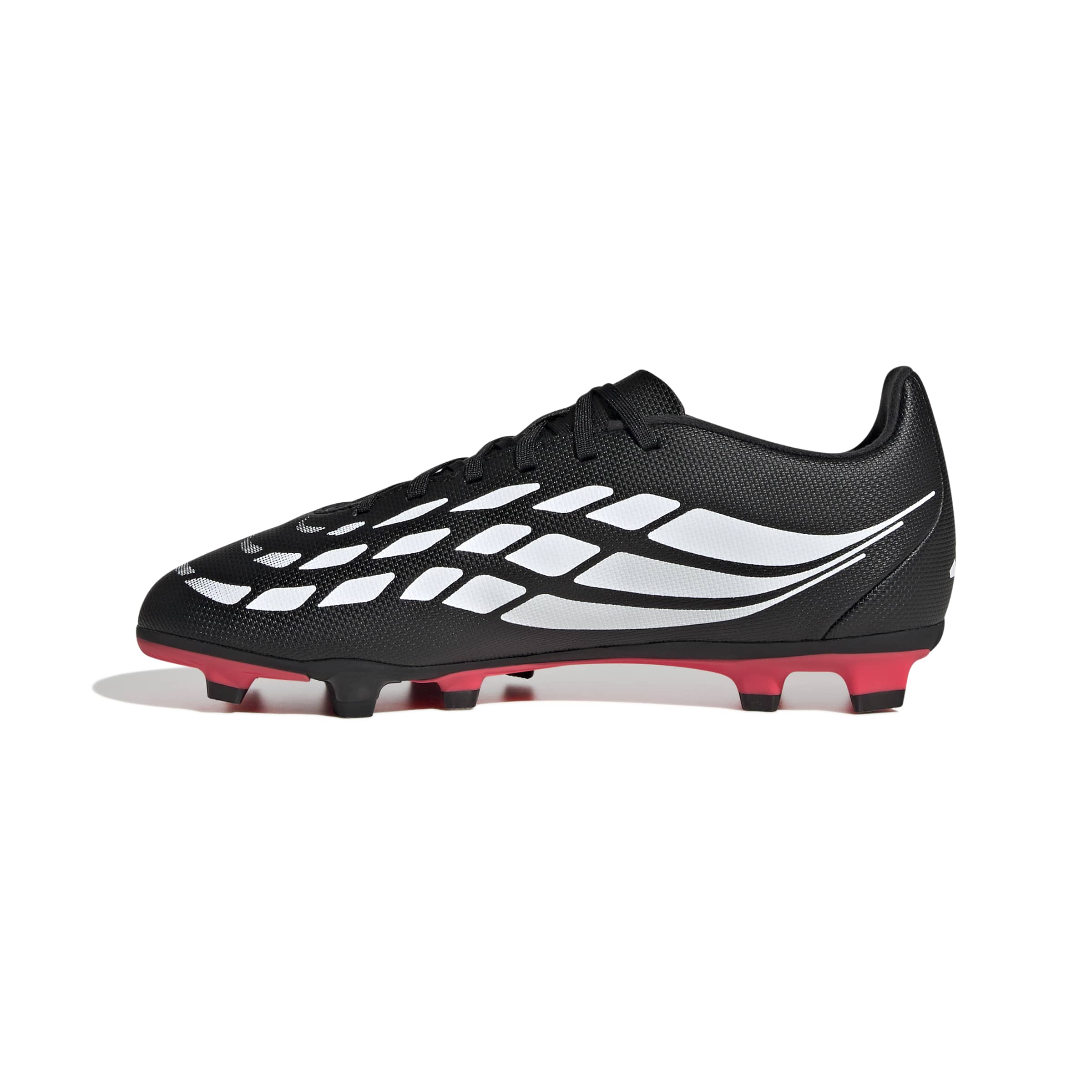ADIDAS PREDATOR CLUB FG/MG J CBLACK/FTWWHT/LUCRED – Bild 4