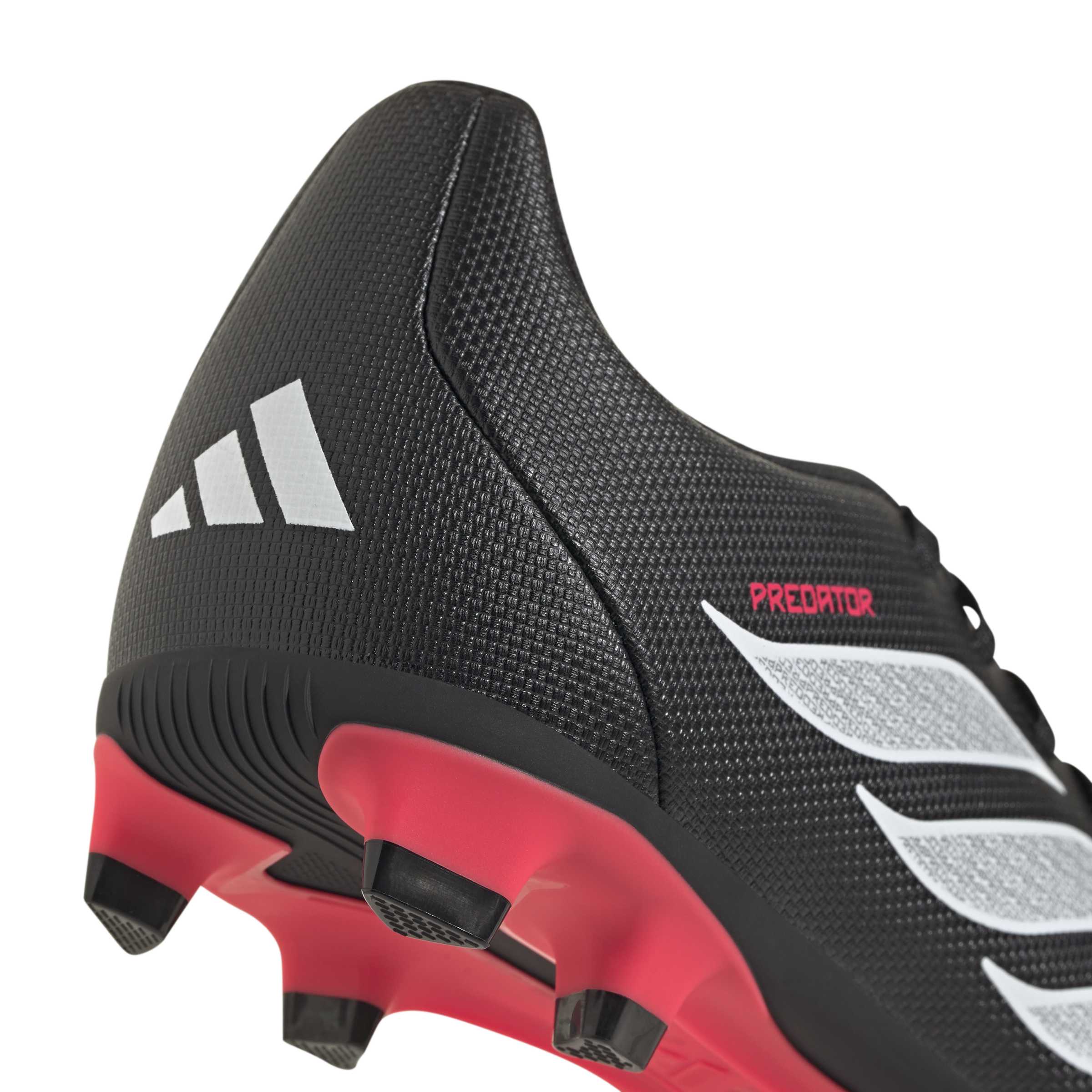 ADIDAS PREDATOR CLUB FG/MG J CBLACK/FTWWHT/LUCRED – Bild 7