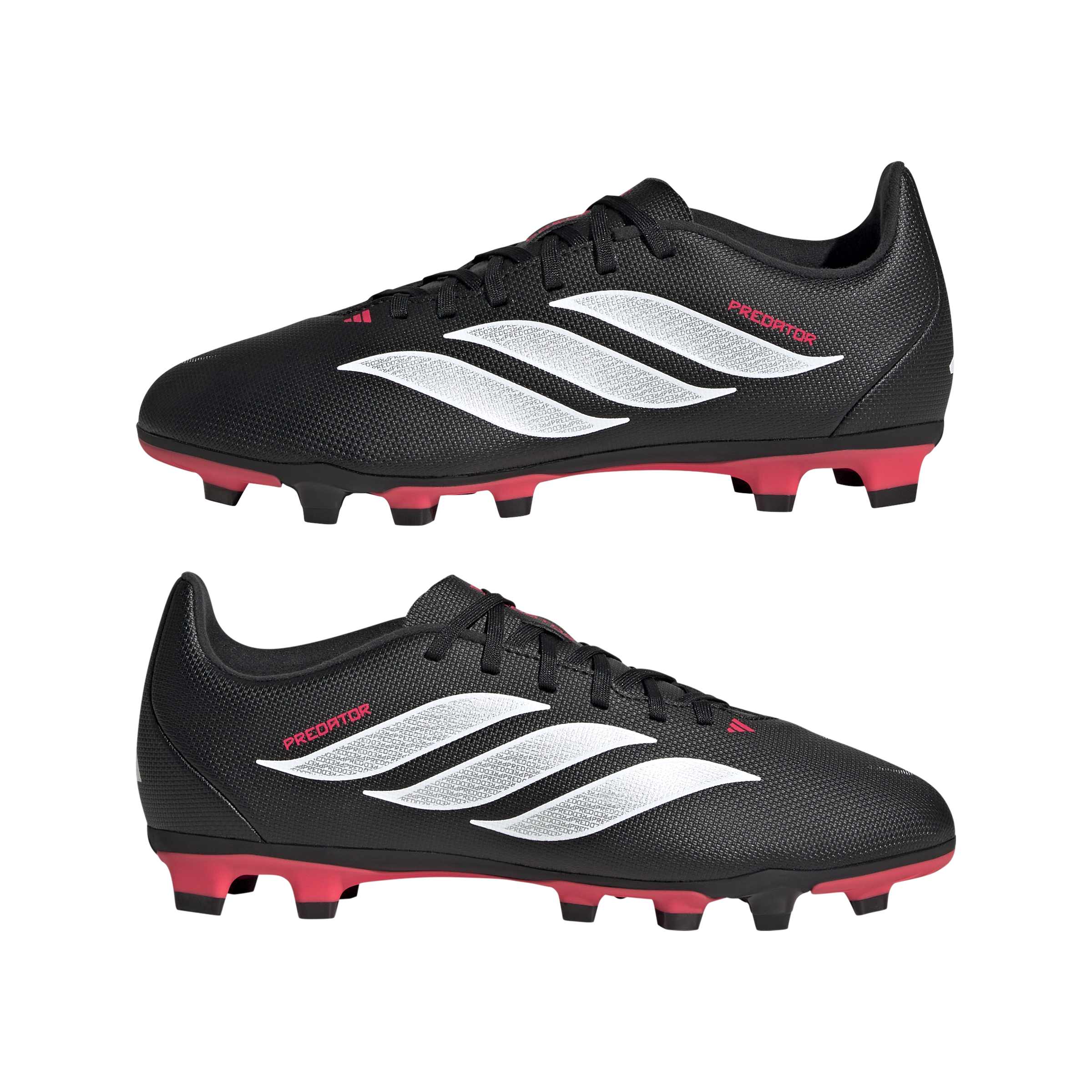 ADIDAS PREDATOR CLUB FG/MG J CBLACK/FTWWHT/LUCRED – Bild 9