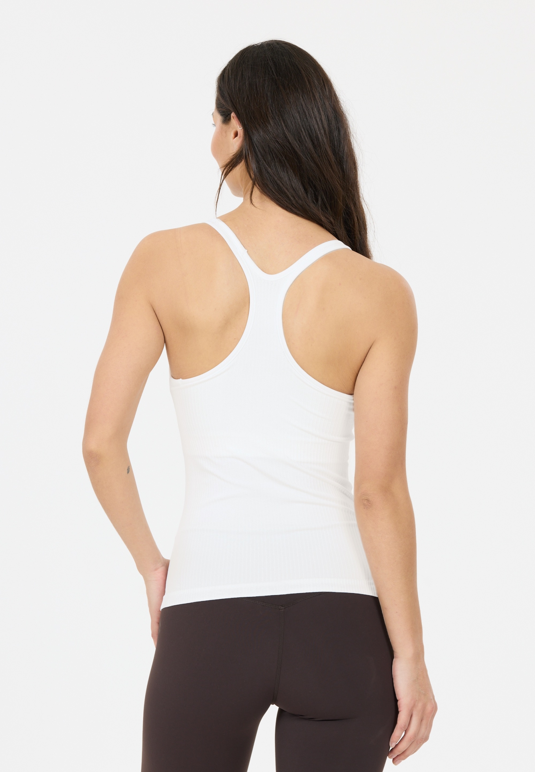 ATHLECIA Connie V2 W Padded Sports Bra Top WHITE – Bild 5