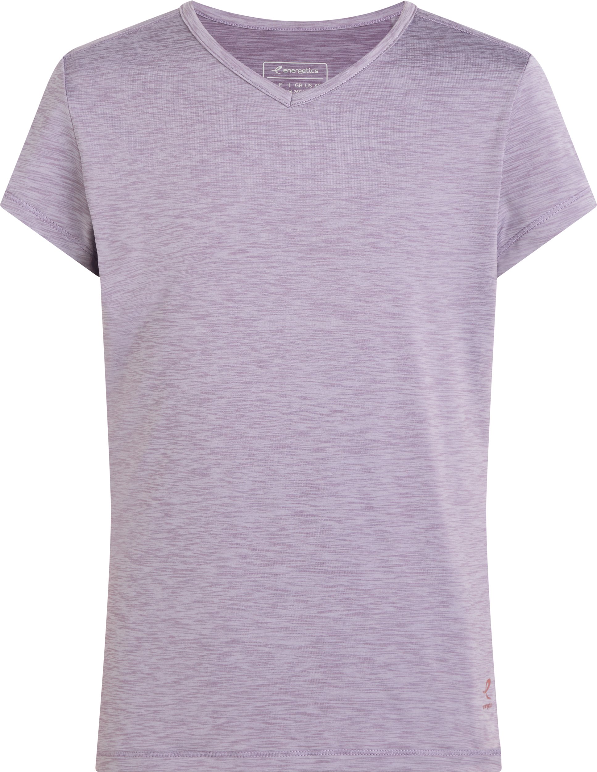 ENERGETICS Mä.-T-Shirt Gaminel 2 jrs MELANGE/PURPLE LIGHT
