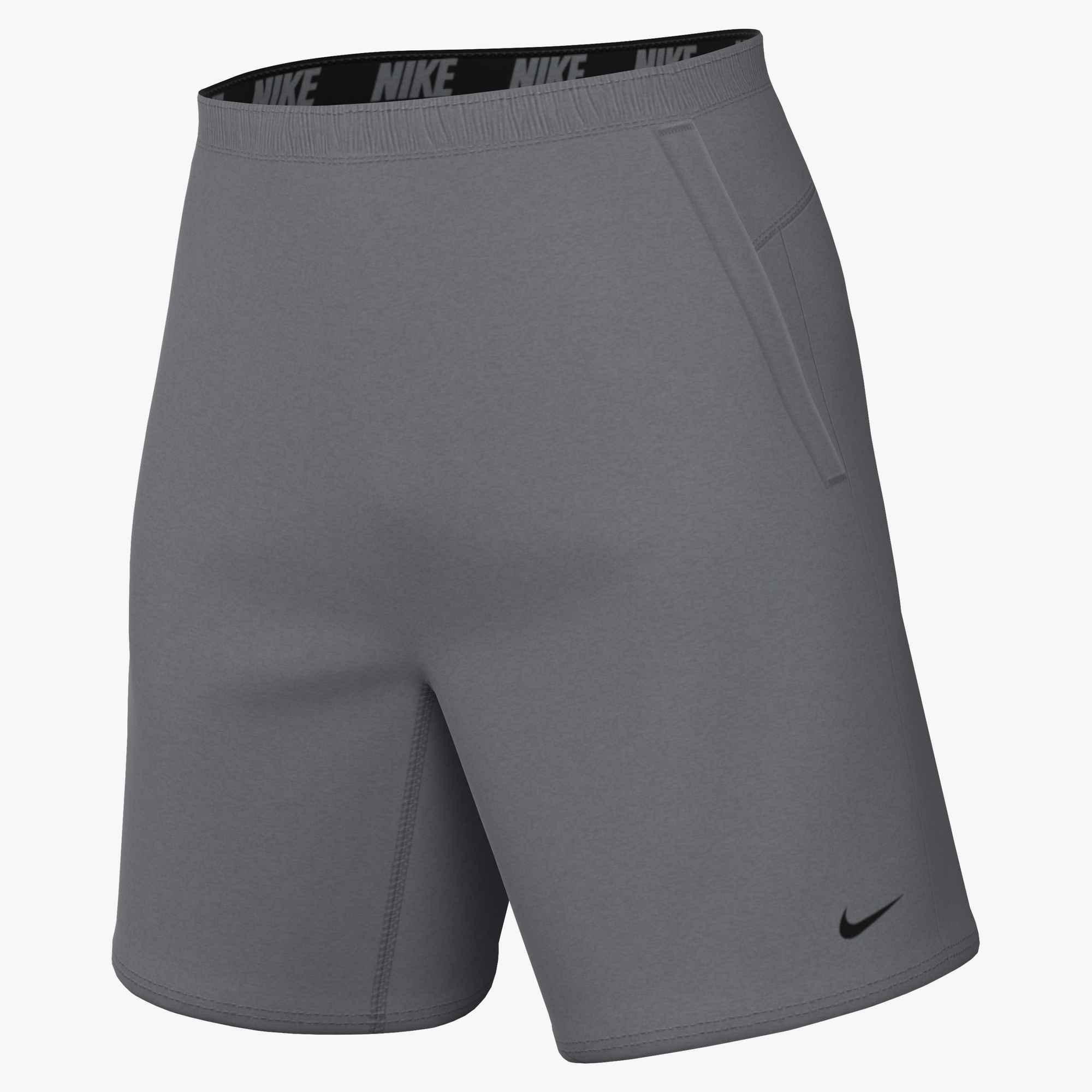 NIKE M NK DF FLEX 7IN SHORT K SMOKE GREY/BLACK – Bild 3