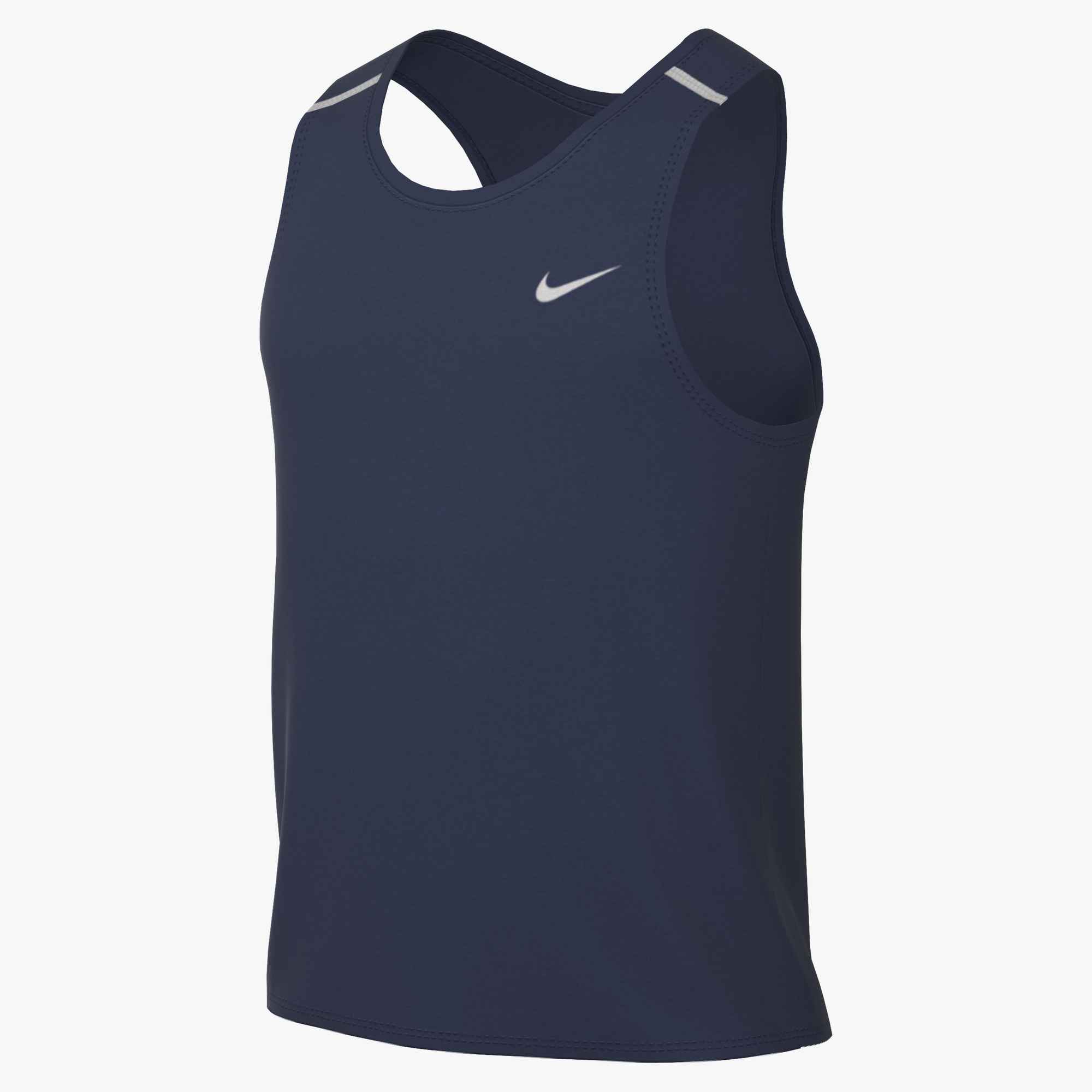 NIKE M NK DF MILER TANK TOP MIDNIGHT NAVY/REFLECTIVE SILV – Bild 3