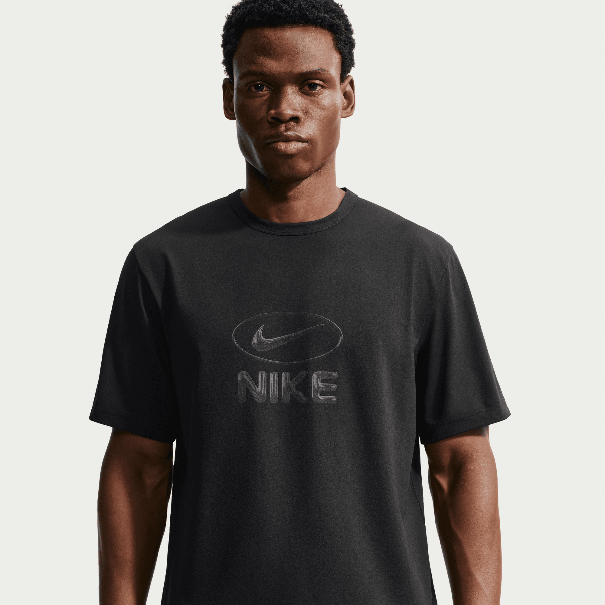 NIKE M NK DF UV HYVERSE TOP FLD GFX BLACK/ANTHRACITE