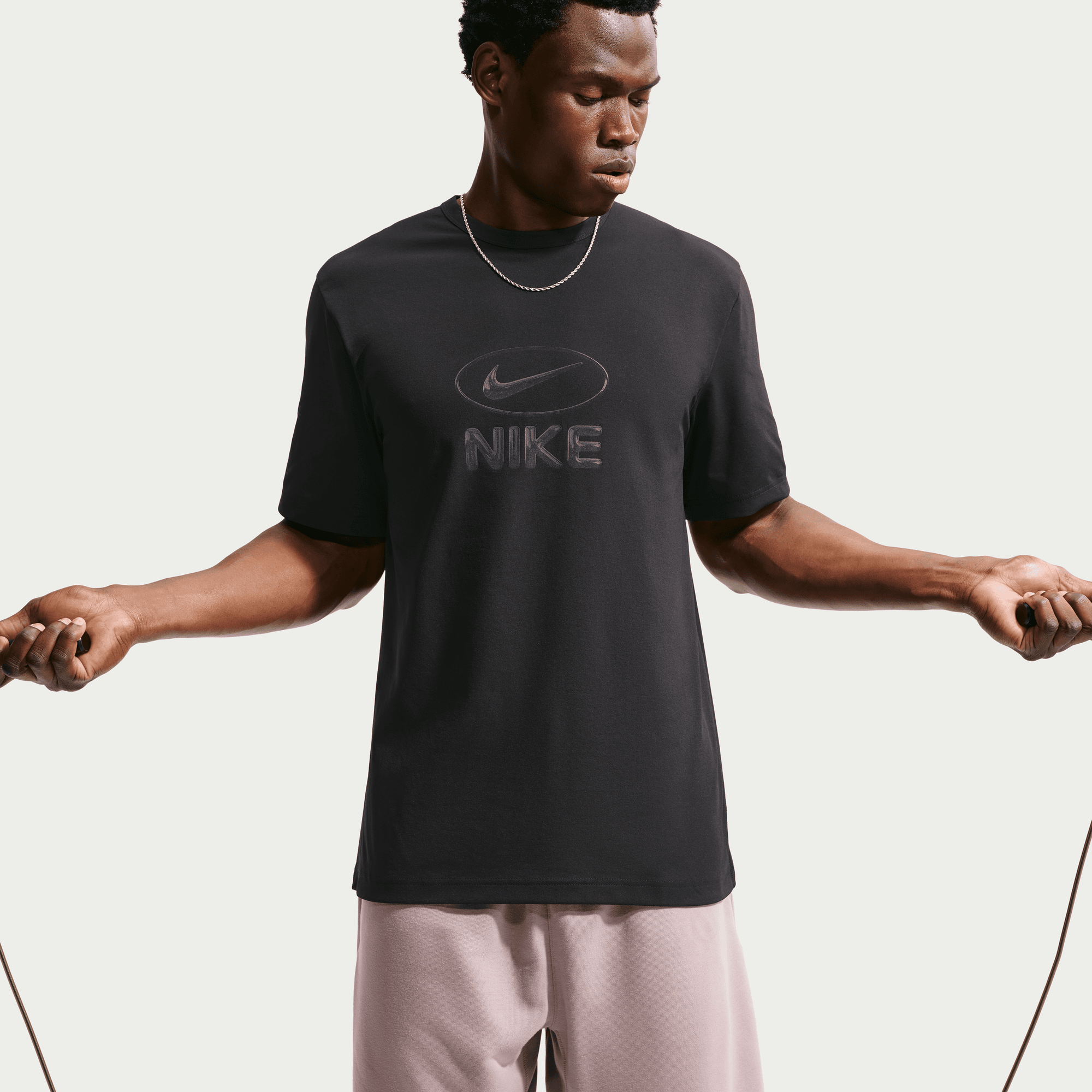 NIKE M NK DF UV HYVERSE TOP FLD GFX BLACK/ANTHRACITE – Bild 3