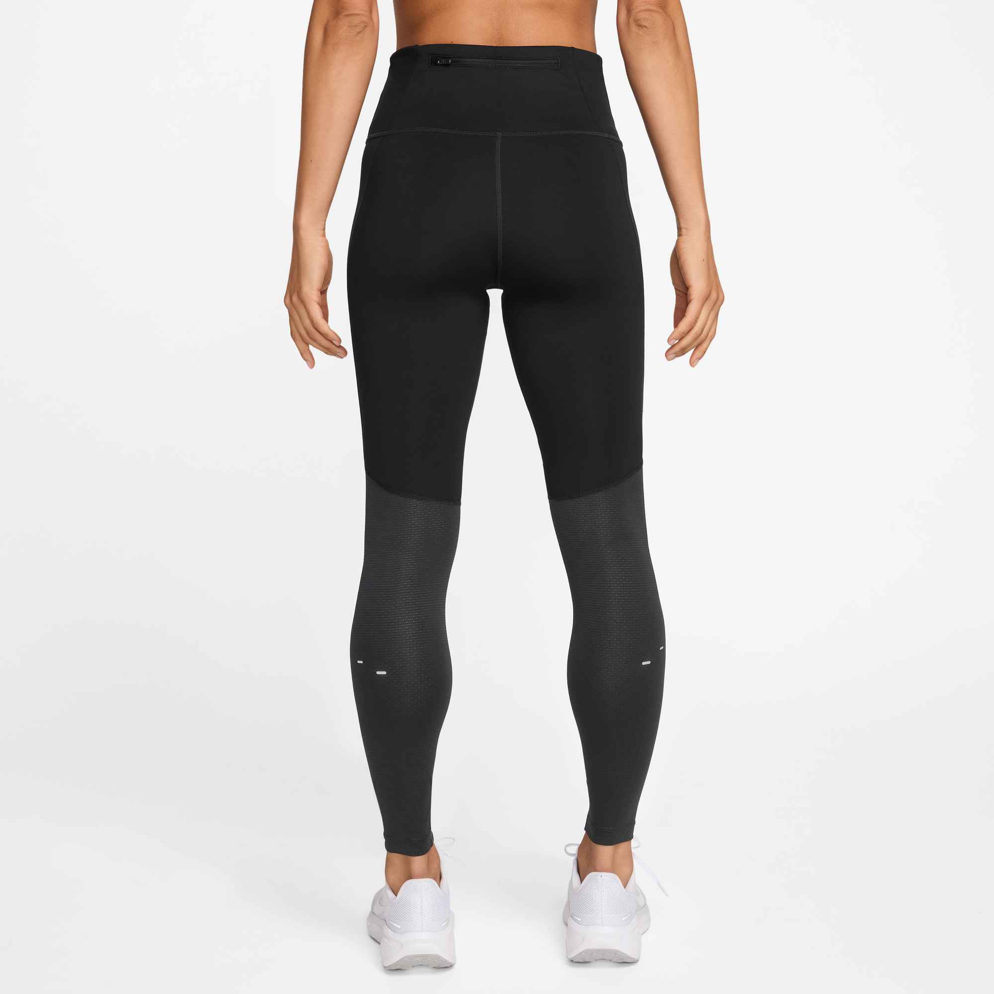 NIKE W NK TEMPO DF HR 7/8 MSH TGT BLACK/REFLECTIVE SILV – Bild 2