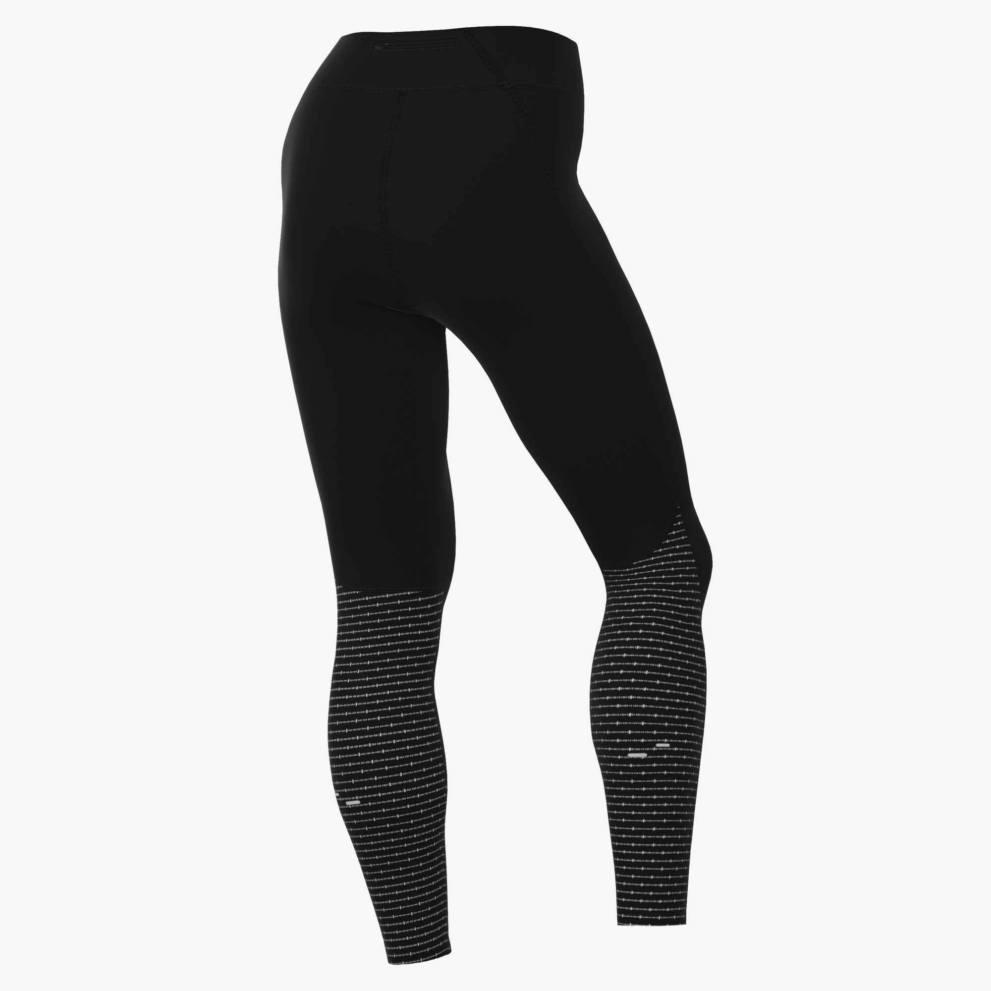 NIKE W NK TEMPO DF HR 7/8 MSH TGT BLACK/REFLECTIVE SILV – Bild 4