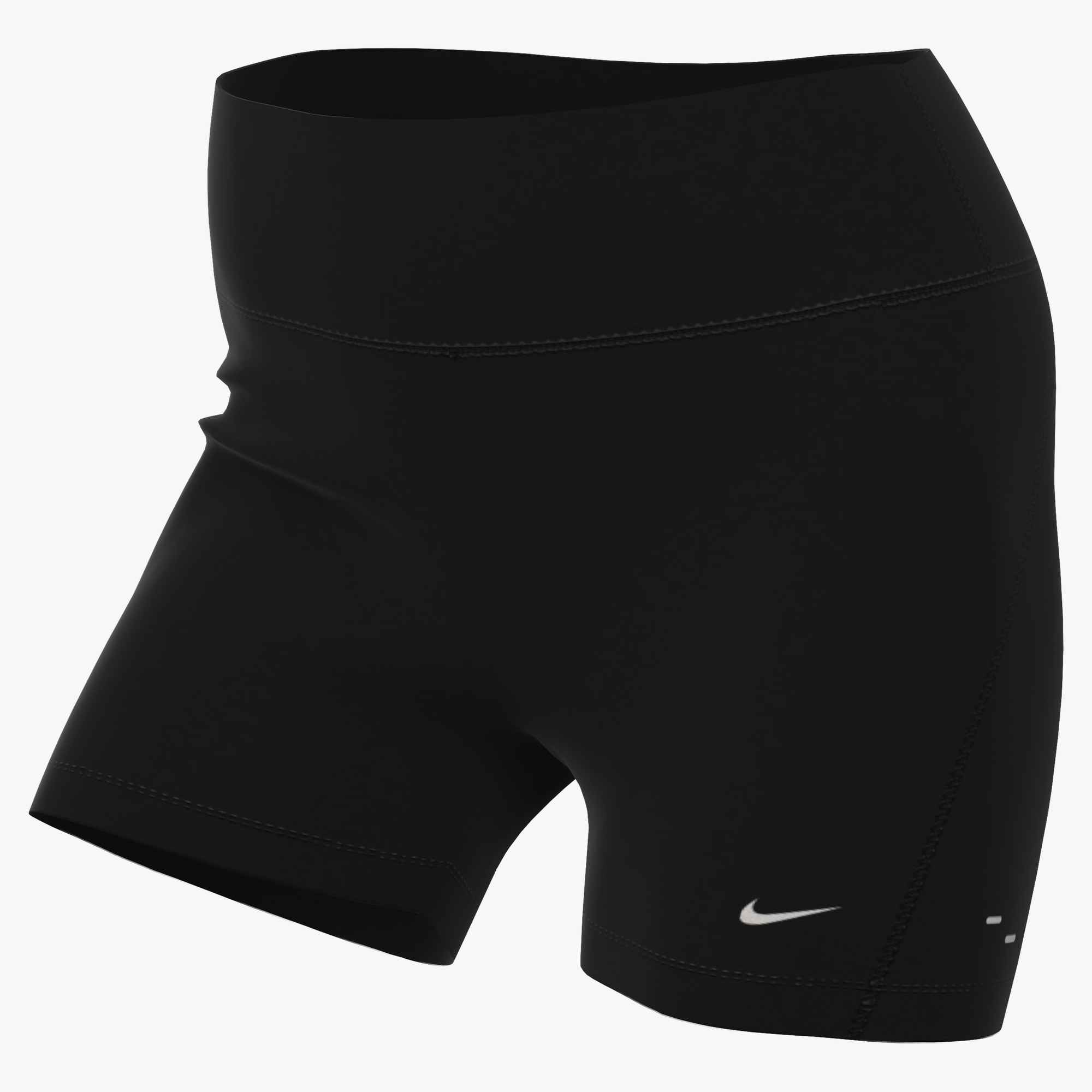 NIKE W NK TEMPO DF HR TGT SHRT BLACK/REFLECTIVE SILV – Bild 3