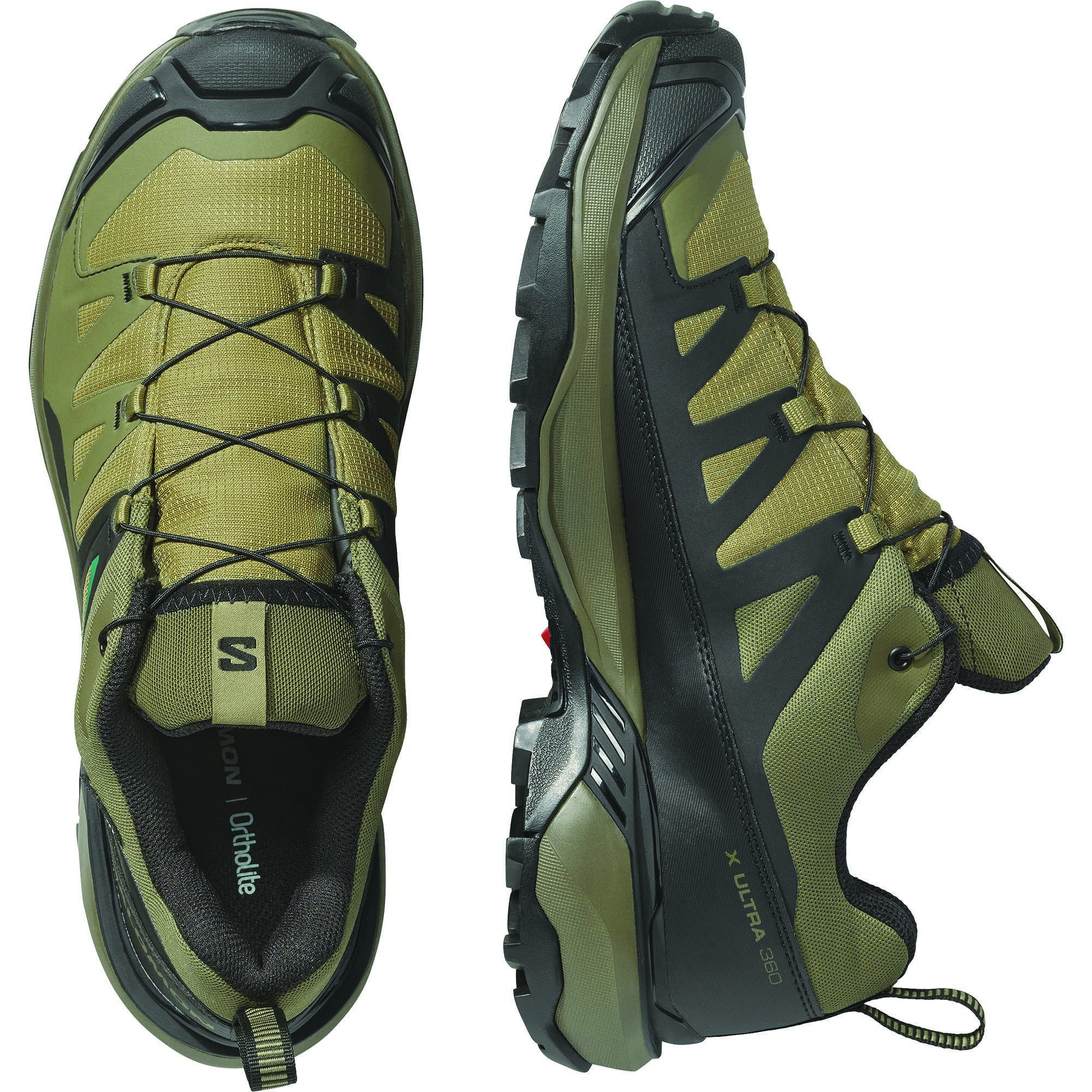 SALOMON SHOES X ULTRA 360 GTX Olvnig/B OLIVE NIGHT/BLACK/MARTINI OLIV – Bild 6