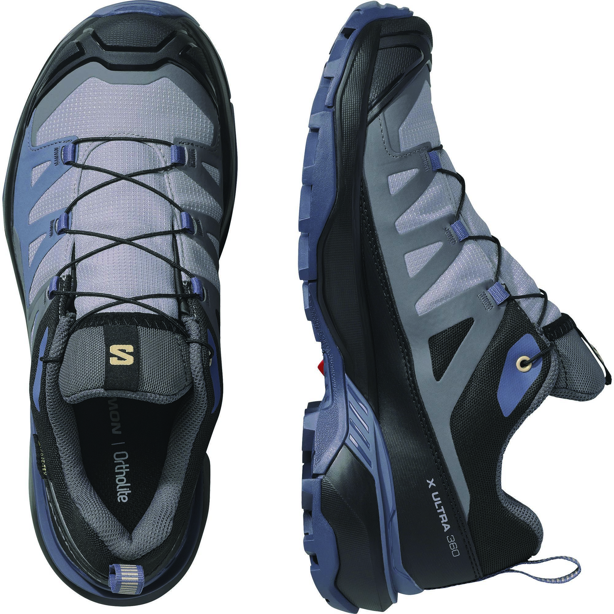 SALOMON SHOES X ULTRA 360 GTX W Allo/G ALLOY/GRISAILLE/BLACK – Bild 6