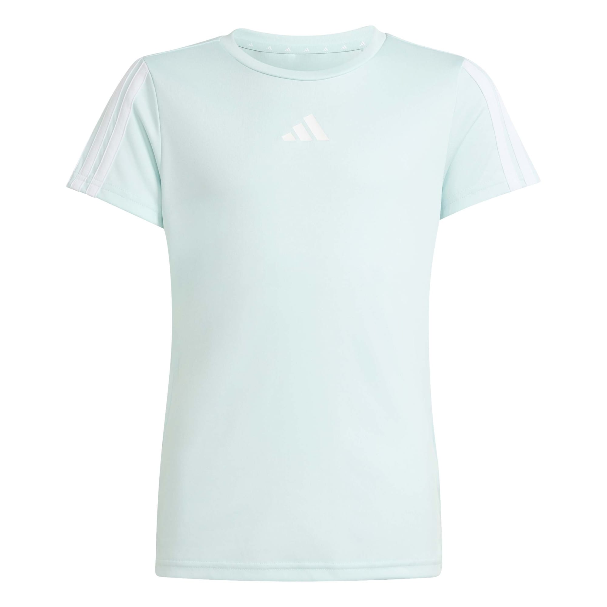 ADIDAS JG TR-ES 3S TEE HALMIN/WHITE