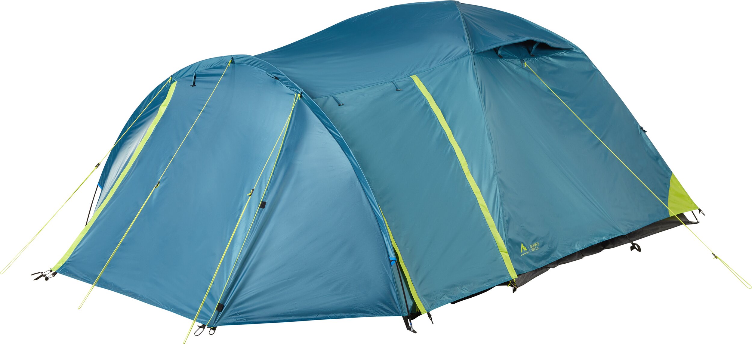 McKINLEY Camping-Zelt VEGA 40.4 SW I BLUE PETROL/GREEN LI