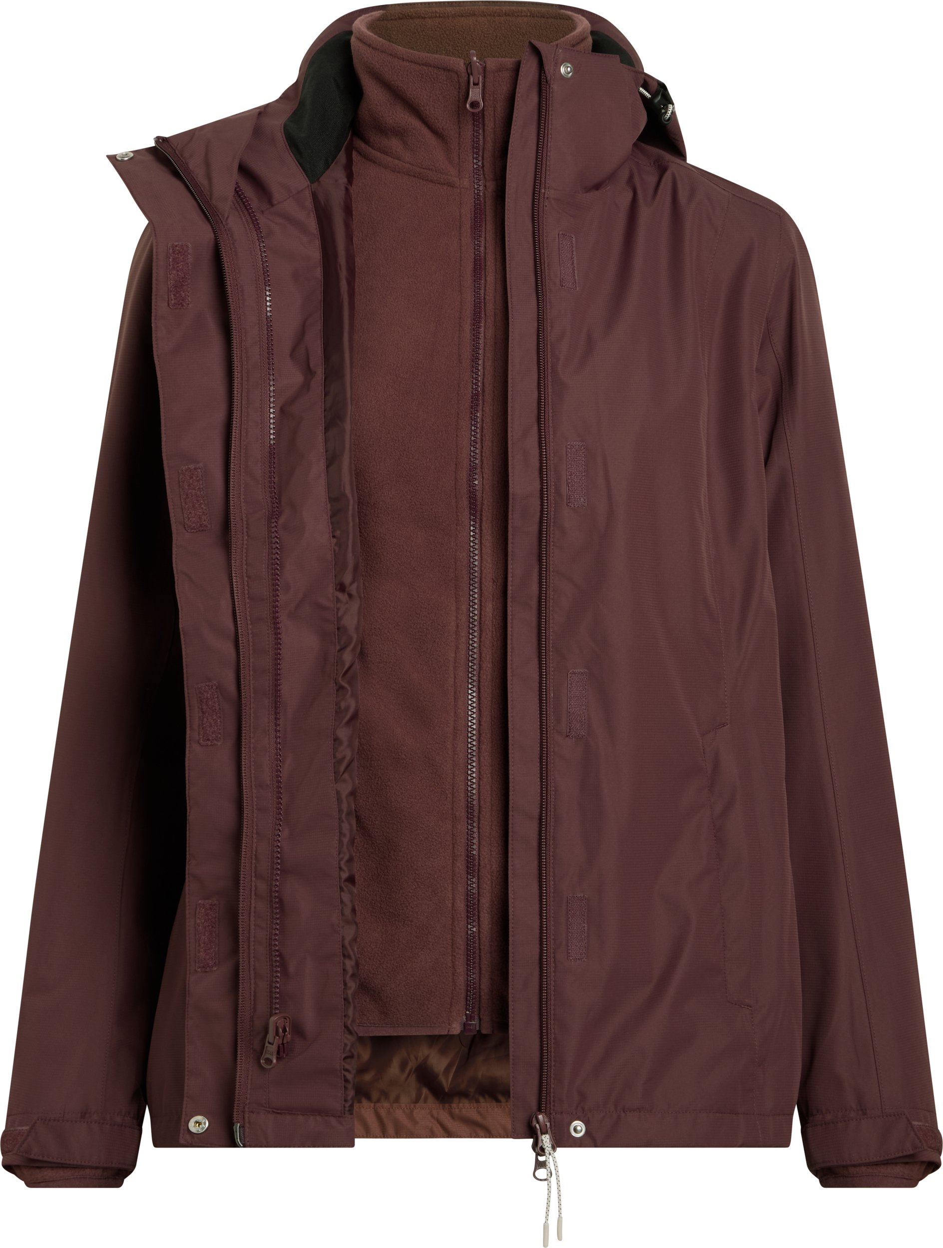 McKINLEY Da.-Doppel-Jacke Talina 3:1 wms RED WINE