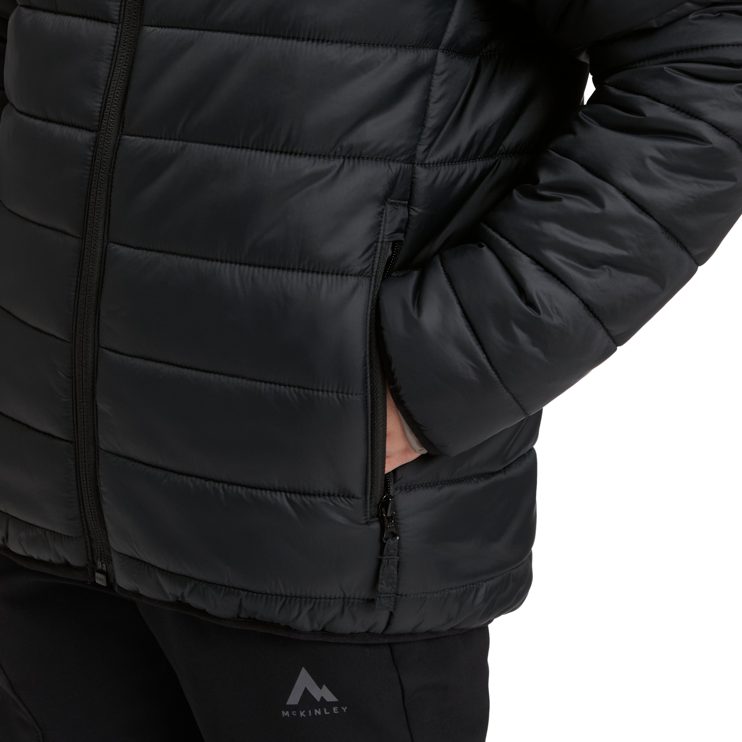 McKINLEY Ju.-Jacke Alix II JKT B BLACK NIGHT/BROWN SM – Bild 2