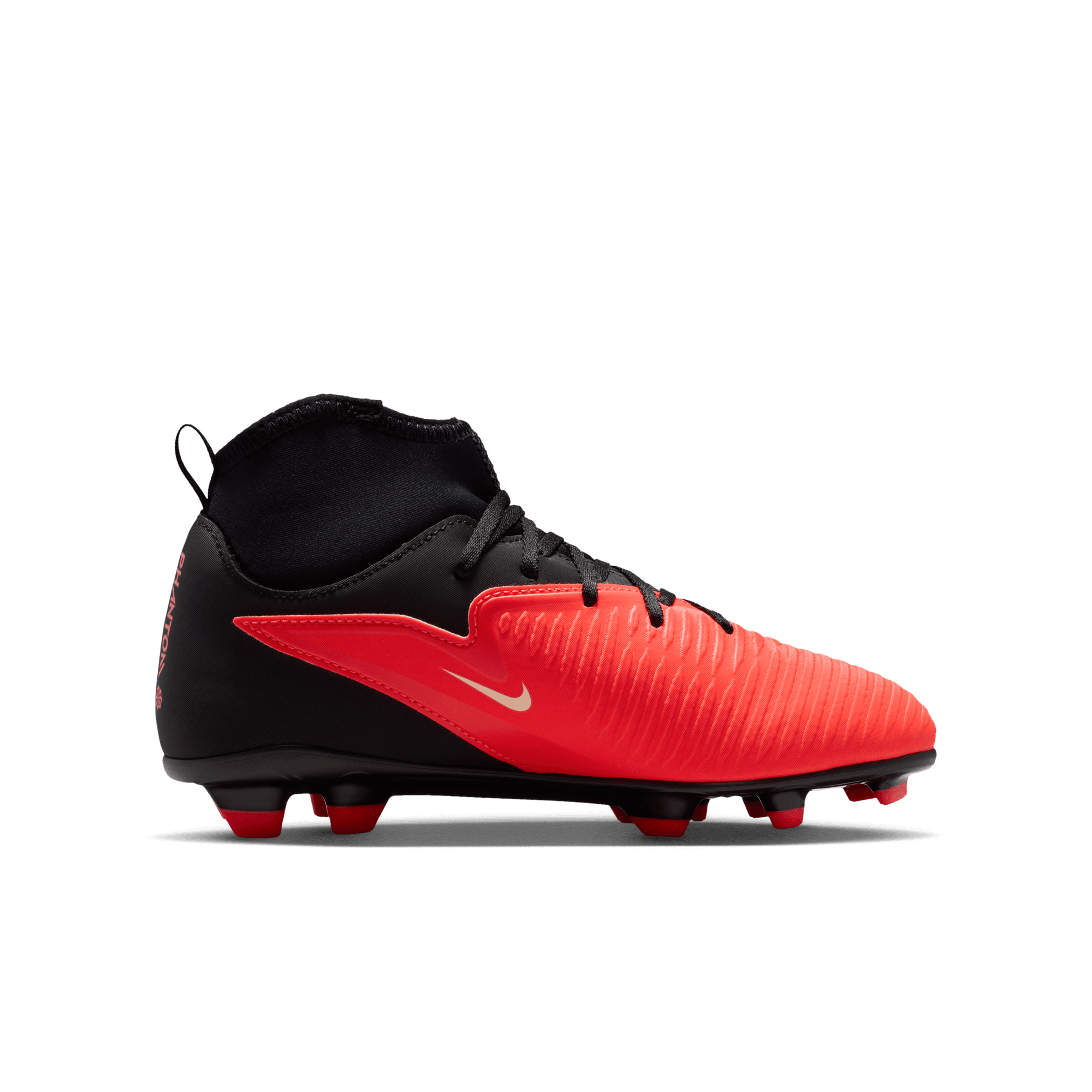 NIKE JR PHANTOM 6 HIGH CLUB FG/MG BRIGHT CRIMSON/BLACK-BRIGHT CR – Bild 2