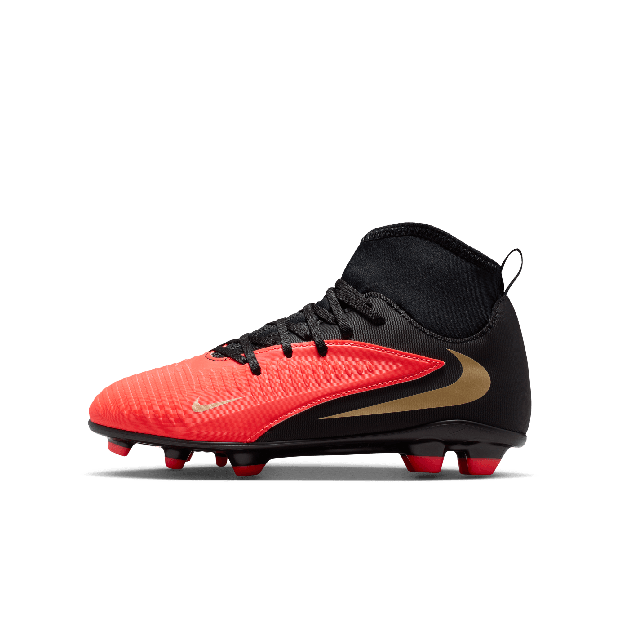 NIKE JR PHANTOM 6 HIGH CLUB FG/MG BRIGHT CRIMSON/BLACK-BRIGHT CR – Bild 6