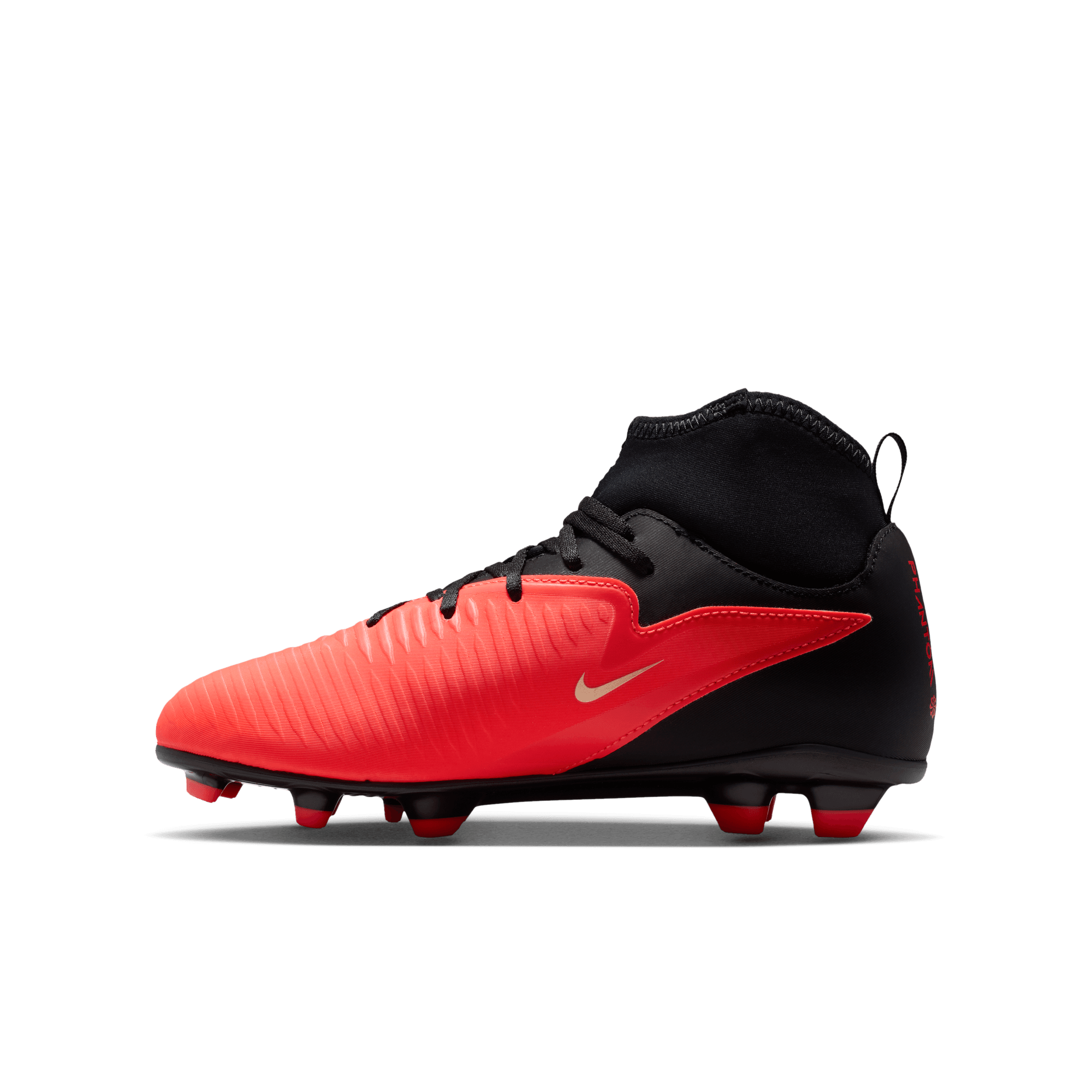 NIKE JR PHANTOM 6 HIGH CLUB FG/MG BRIGHT CRIMSON/BLACK-BRIGHT CR – Bild 7