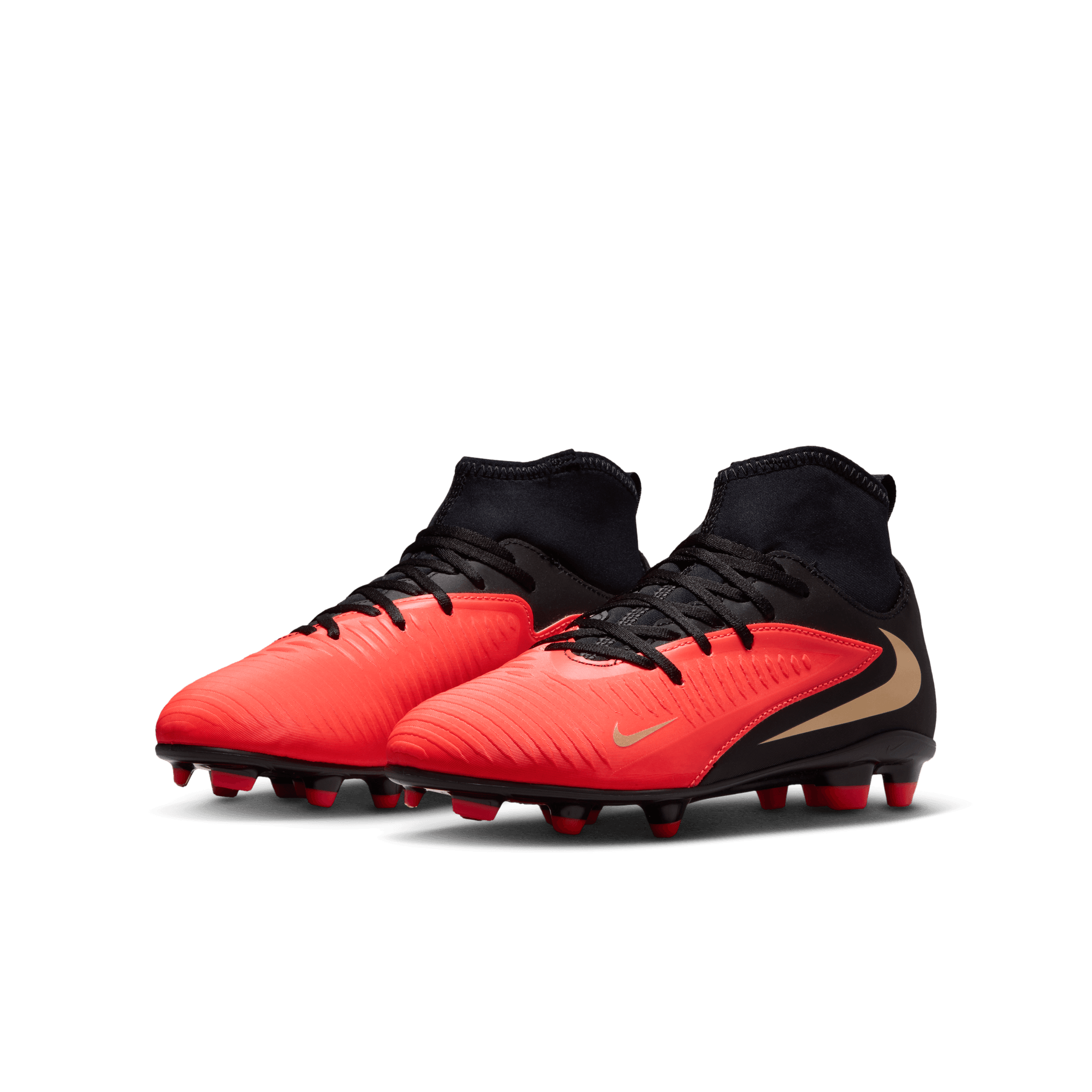 NIKE JR PHANTOM 6 HIGH CLUB FG/MG BRIGHT CRIMSON/BLACK-BRIGHT CR – Bild 8