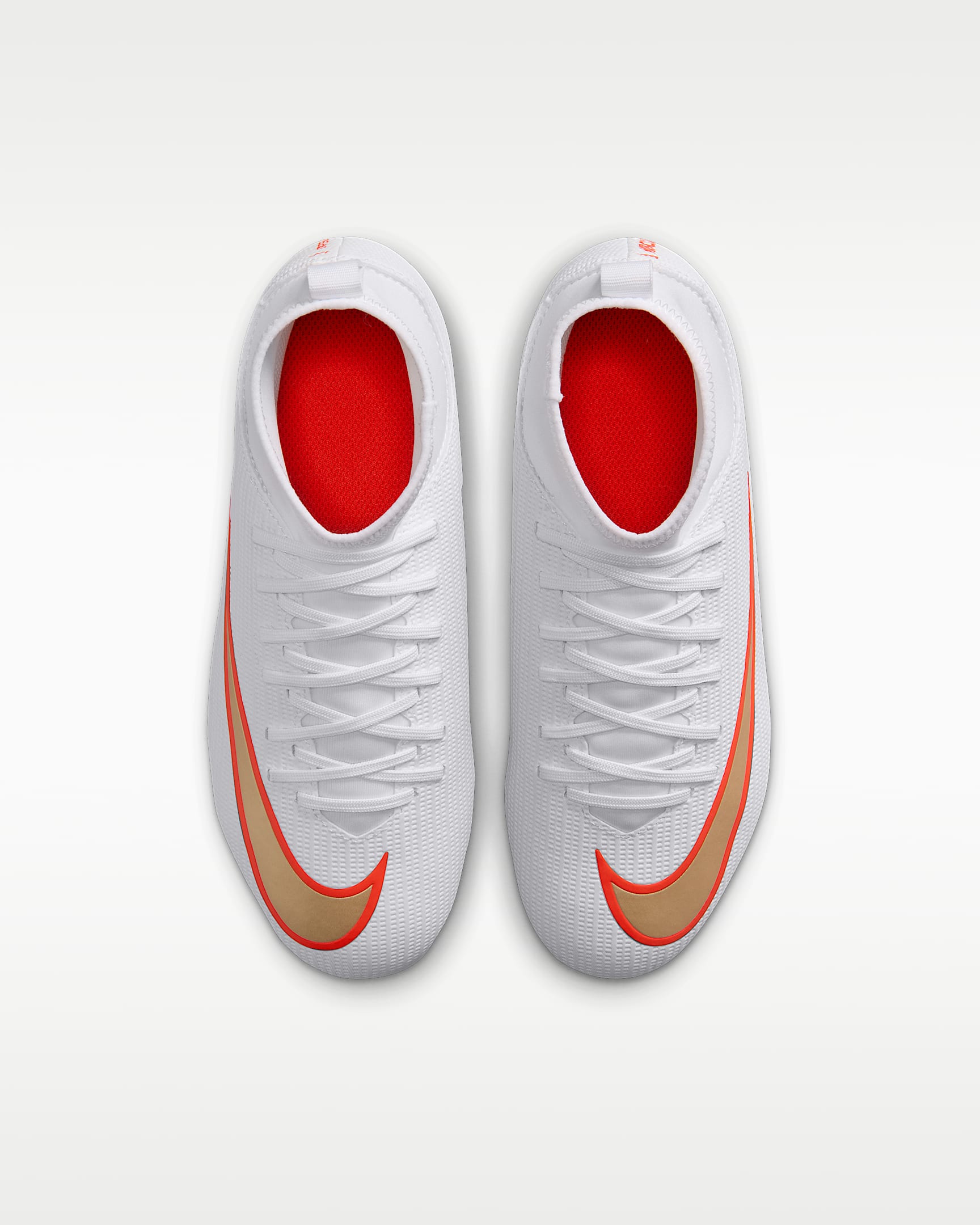 NIKE JR SUPERFLY 11 CLUB FG/MG WHITE/BLUR-BRIGHT CRIMSON – Bild 4