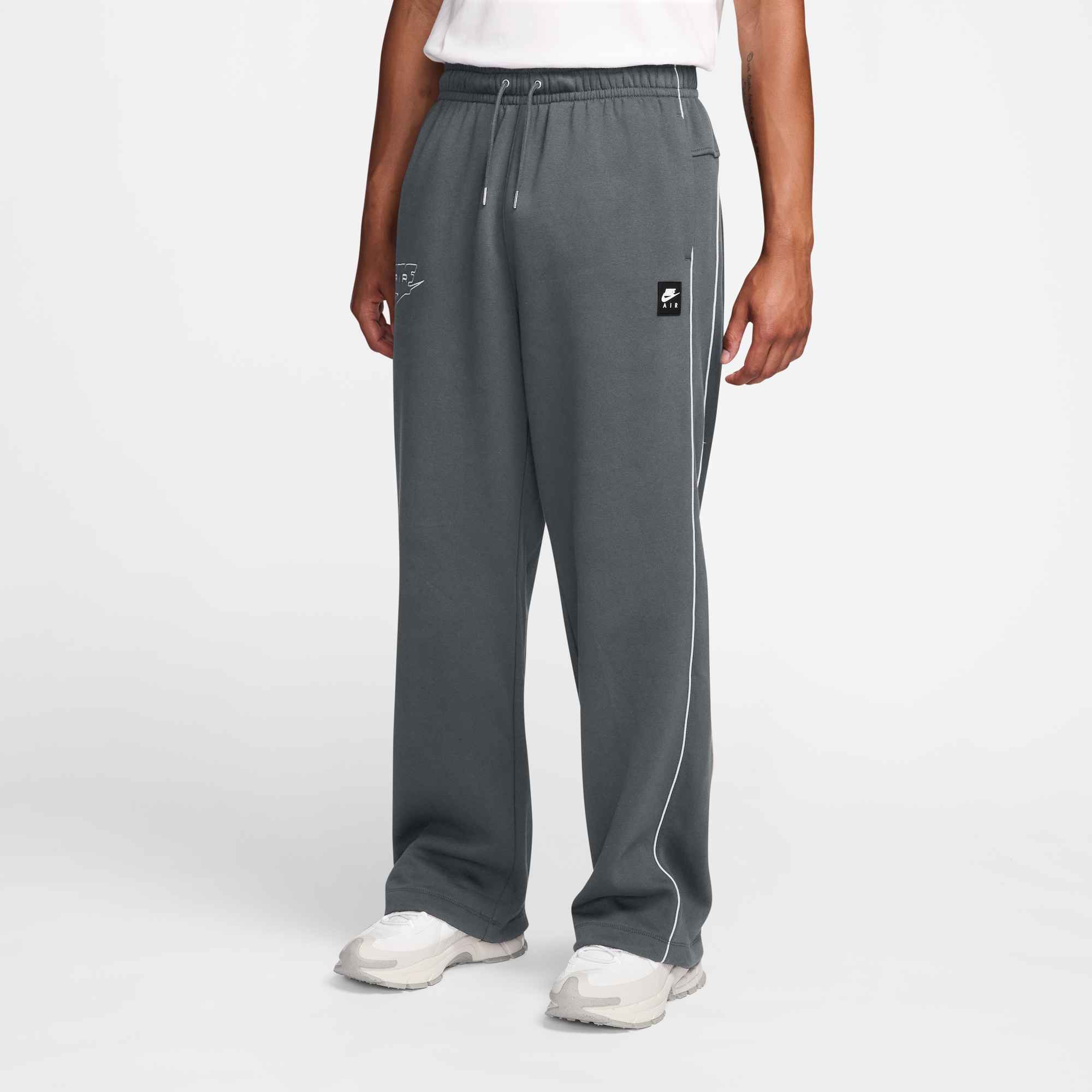 NIKE M NK AIR BB OH PANT SMOKE GREY/WHITE/WHITE