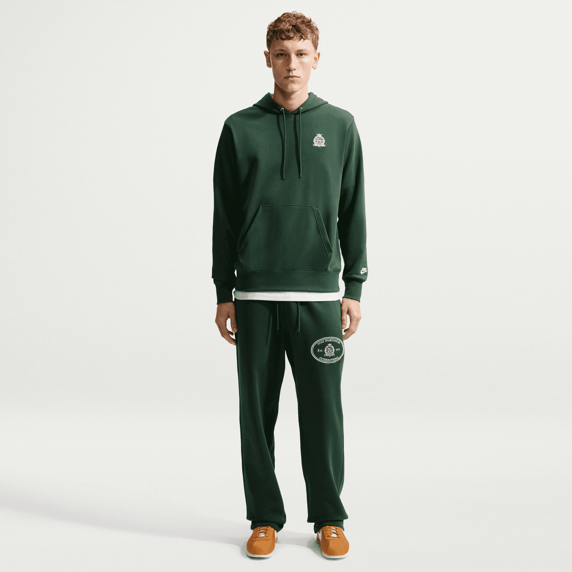 NIKE M NK CLUB BB OH PANT NCC FIR/FIR/SANDDRIFT